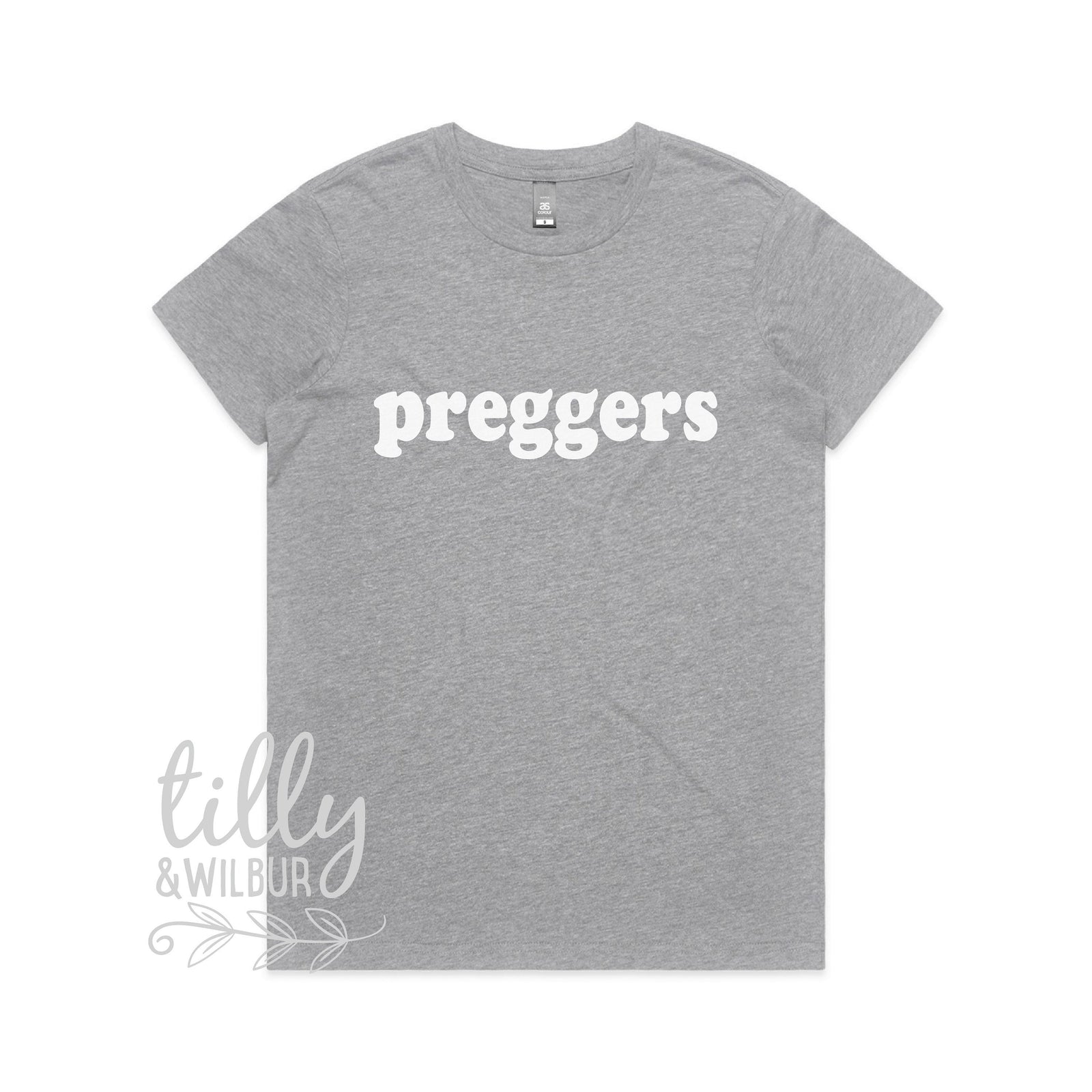 Preggers Women's T-Shirt, Pregnancy Announcement T-Shirt, Pregnancy T-Shirt, We're Having A Baby, Announcement Tee, I'm Pregnant,