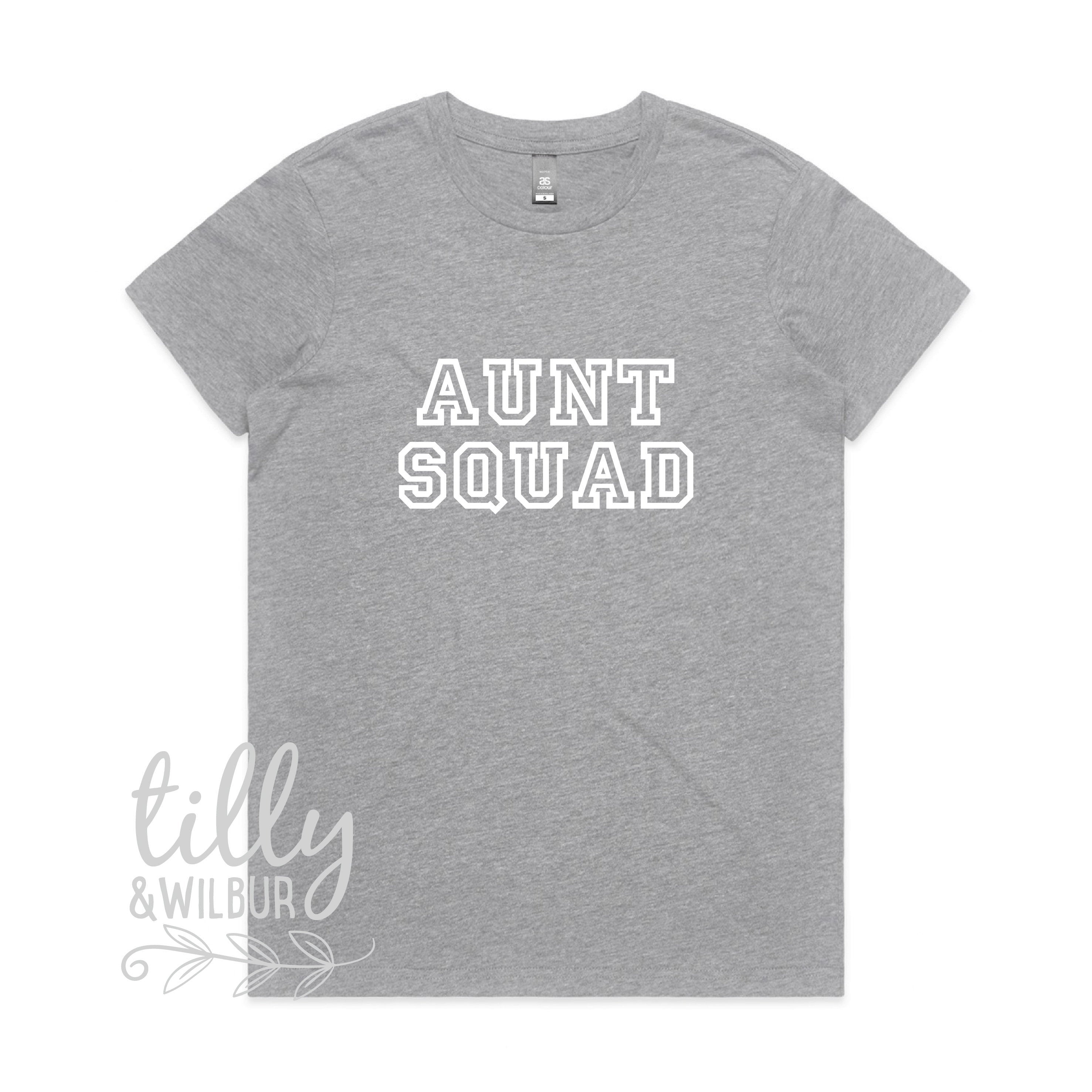 Aunt Squad T-Shirt, Pregnancy Announcement Shirt, I'm Going To Be An Aunty,  Baby Shower Outfit, Women's Clothing, Aunt-To-Be, Auntie