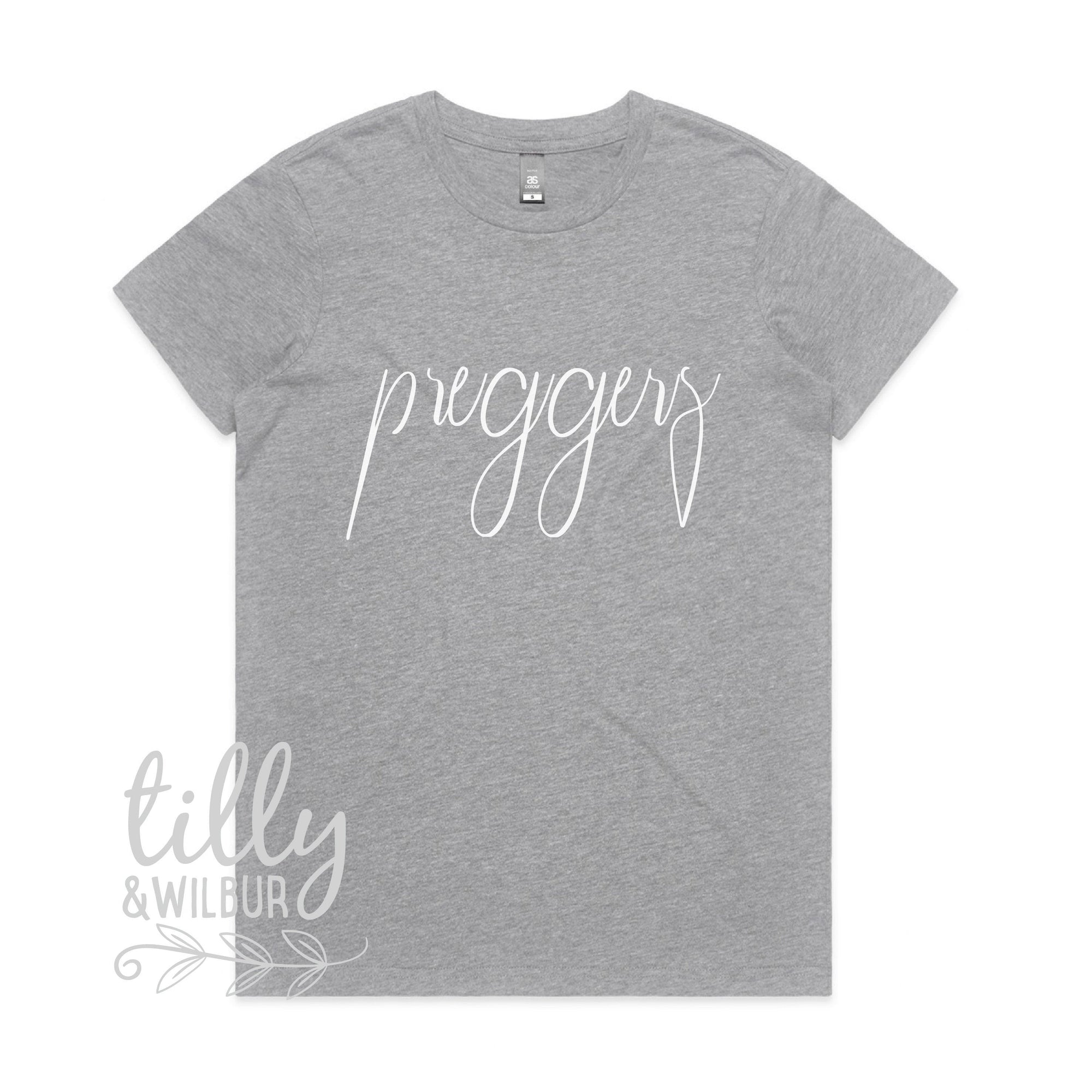 Preggers Women&#39;s T-Shirt, Pregnancy Announcement T-Shirt, Pregnancy T-Shirt, We&#39;re Having A Baby, Announcement Tee, I&#39;m Pregnant,