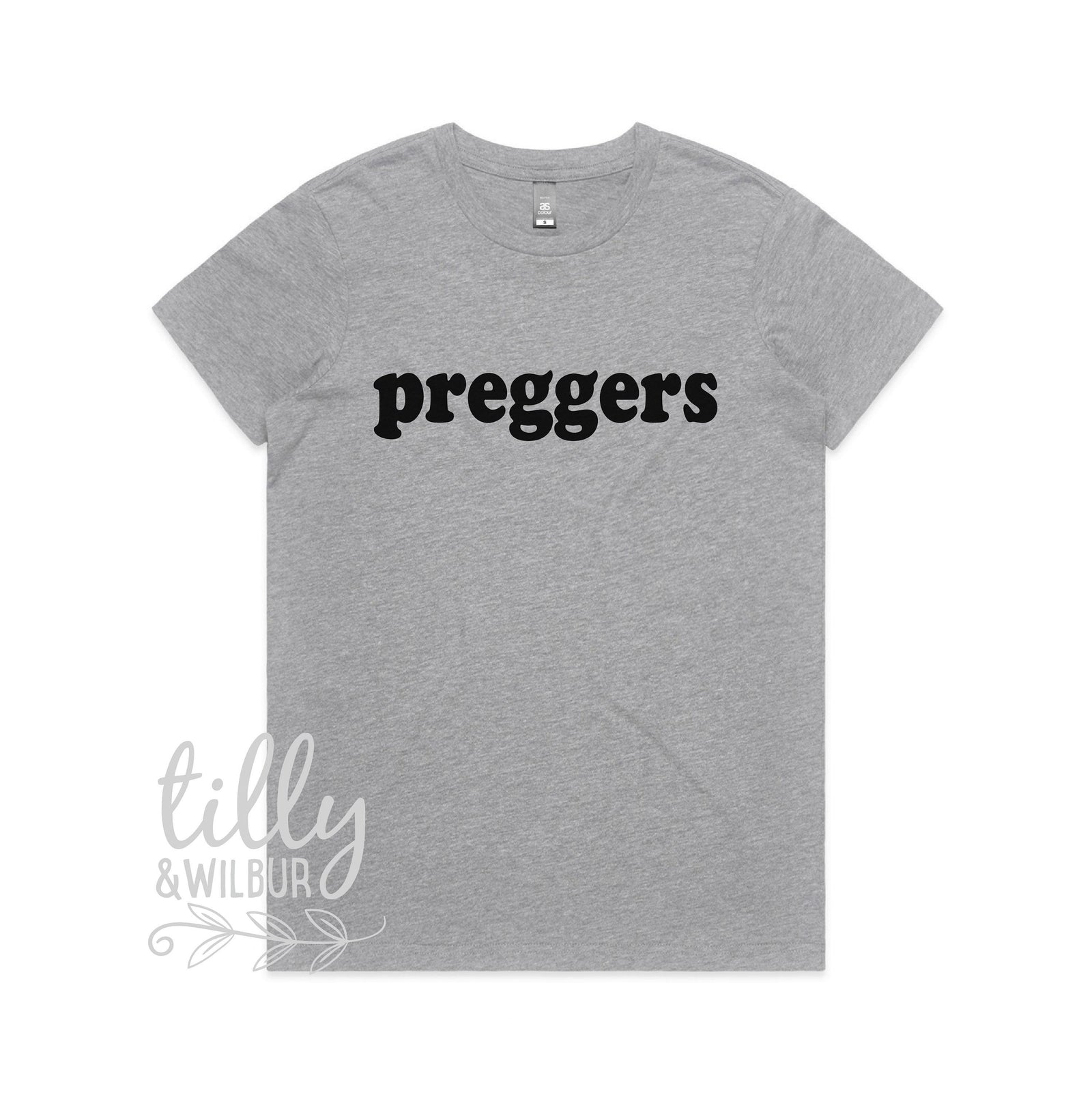 Preggers Women's T-Shirt, Pregnancy Announcement T-Shirt, Pregnancy T-Shirt, We're Having A Baby, Announcement Tee, I'm Pregnant,