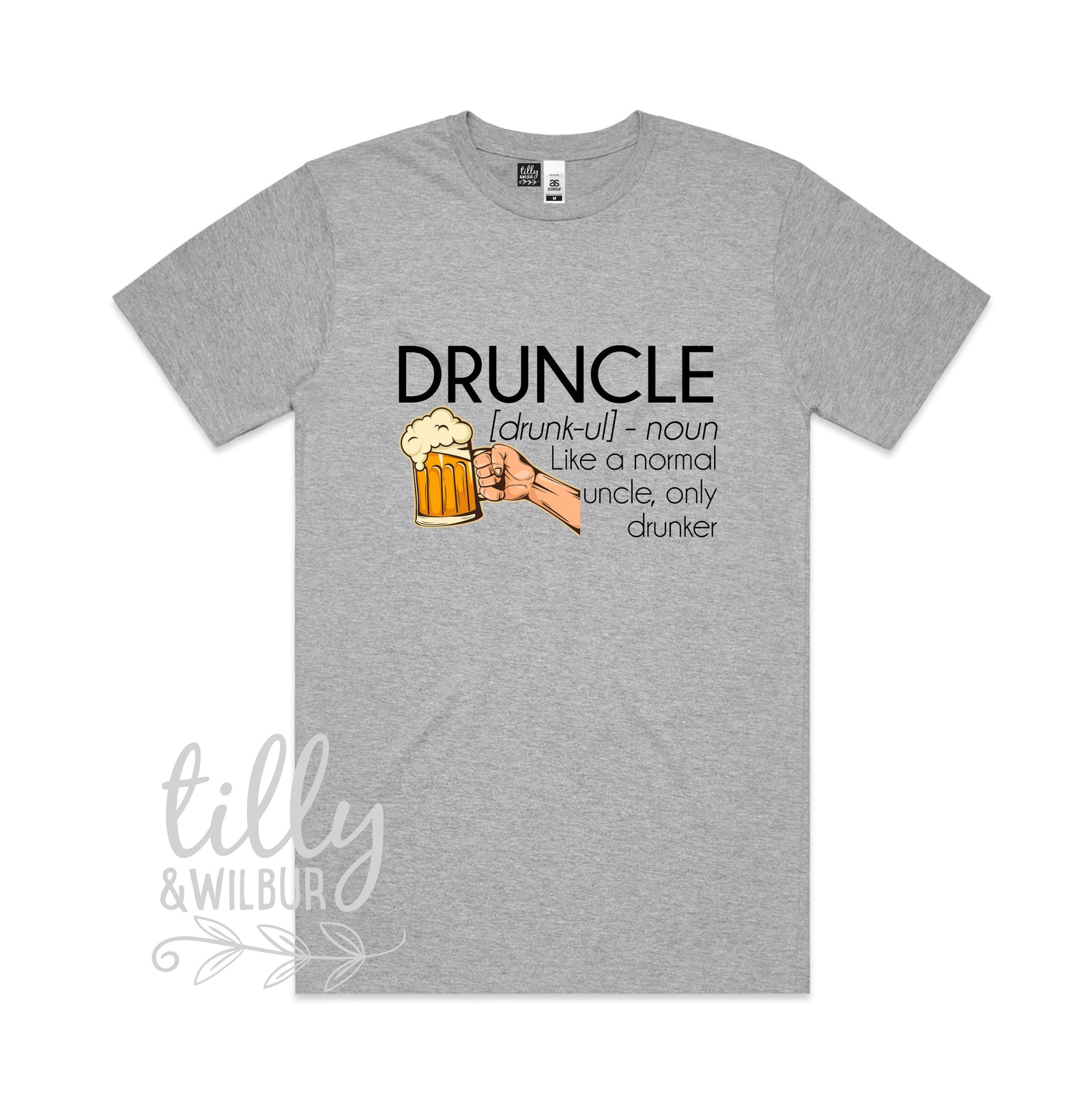 Druncle Just Like A Normal Uncle Only Drunker Funny T-Shirt For Men, Funny Christmas Gift For Men, Dad Xmas Shirt, Uncle Gift, Uncle Shirt