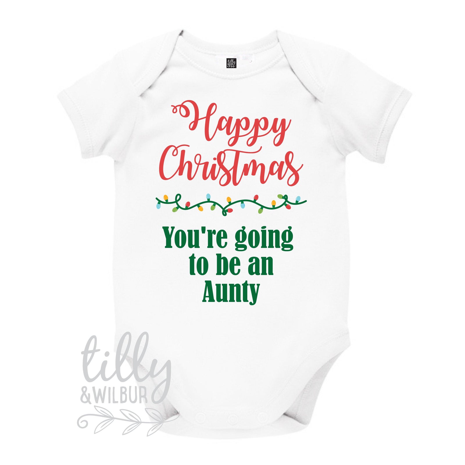 Happy Christmas You're Going To Be An Aunty, Niece Announcement, Nephew Announcement, Pregnancy Announcement, Aunty Gift, Auntie To Be Gift