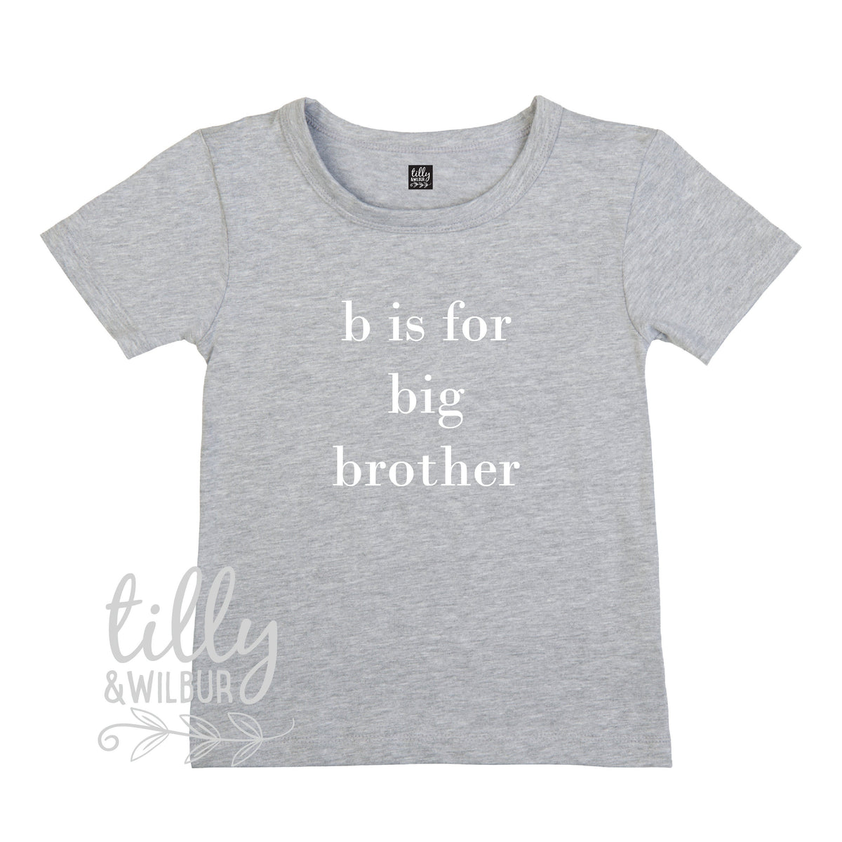 B Is For Big Brother T-Shirt, Big Brother Announcement, Big Brother Gift, Pregnancy Announcement Shirt, Sibling TShirt, Big Brother T-Shirt