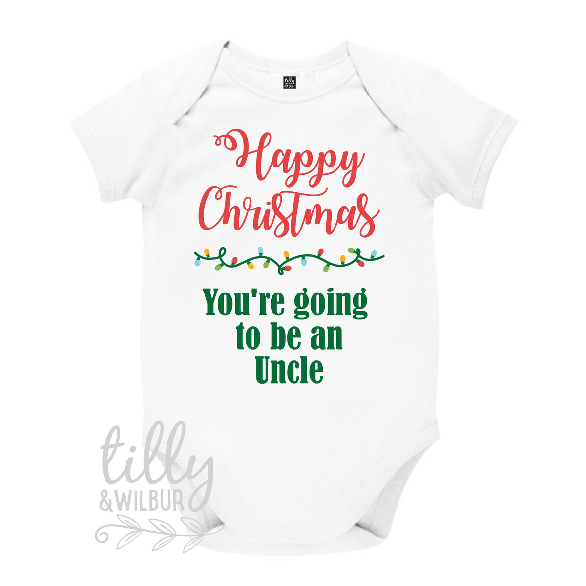 Happy Christmas You&amp;#39;re Going To Be An Uncle, Niece Announcement, Nephew Announcement, Pregnancy Announcement, Uncle Gift, Uncle To Be Gift