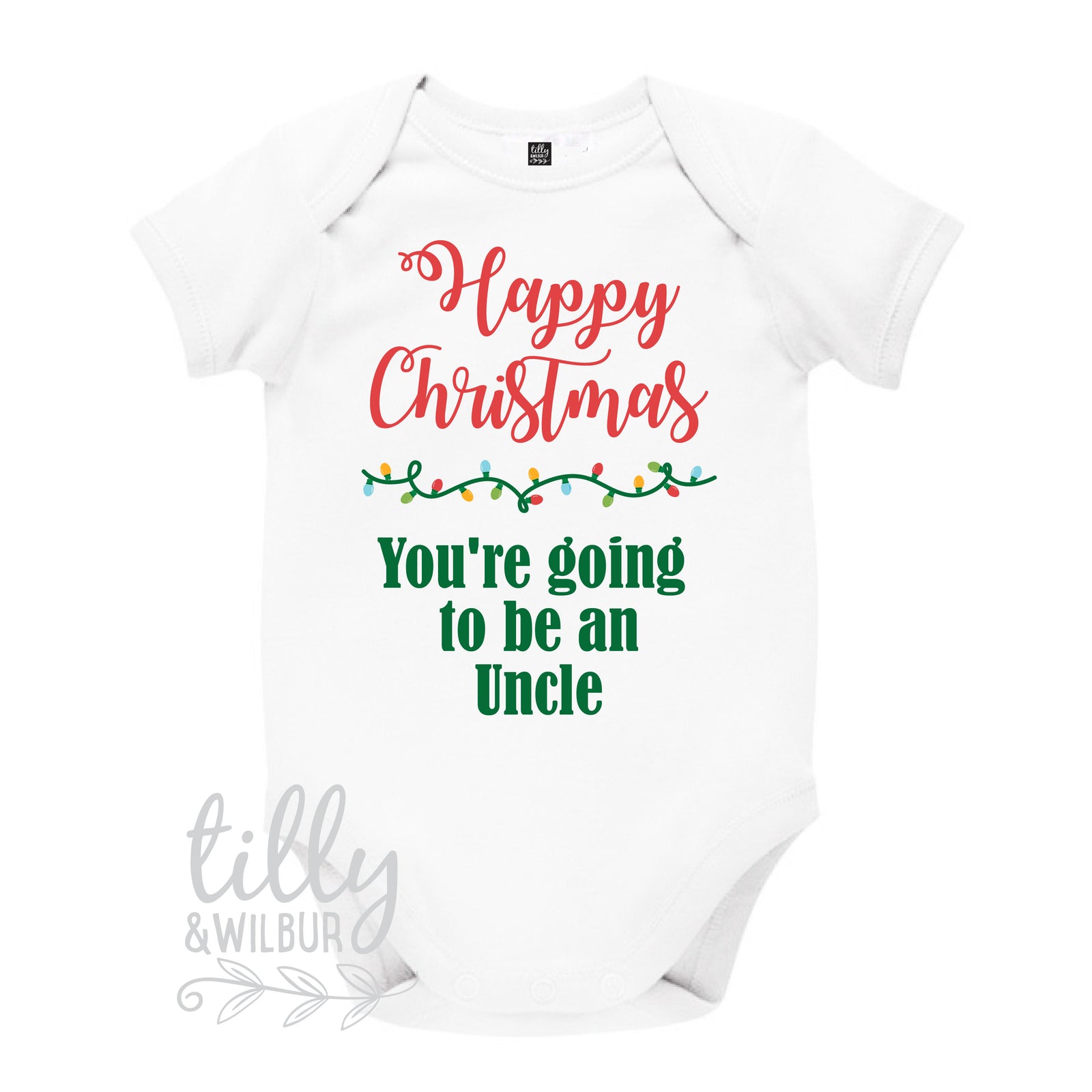 Happy Christmas You're Going To Be An Uncle, Niece Announcement, Nephew Announcement, Pregnancy Announcement, Uncle Gift, Uncle To Be Gift