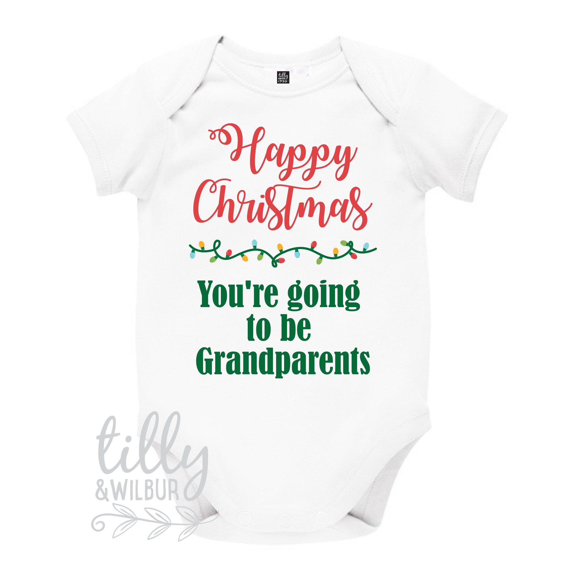 Happy Christmas You&#39;re Going To Be Grandparents, You&#39;re Going To Be Grandparents Gift, Pregnancy Announcement, First Grandchild Announcement