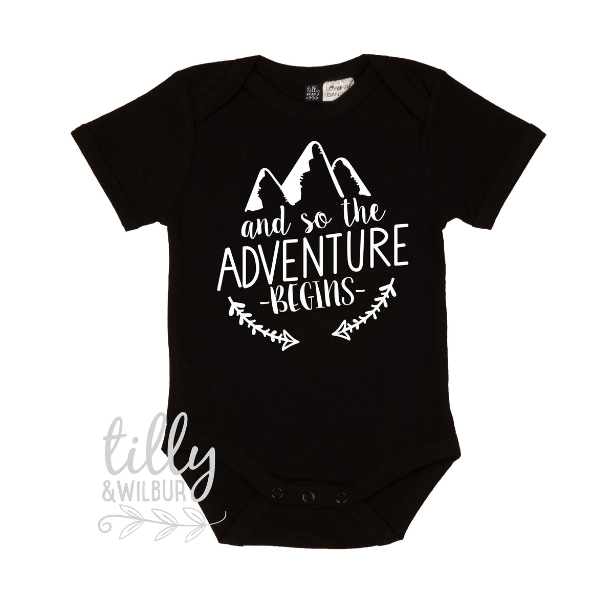 And So The Adventure Begins Pregnancy Announcement Bodysuit, Baby Shower Gift, Newborn Baby Gift, Baby Announcement, New Baby Gift, Let The