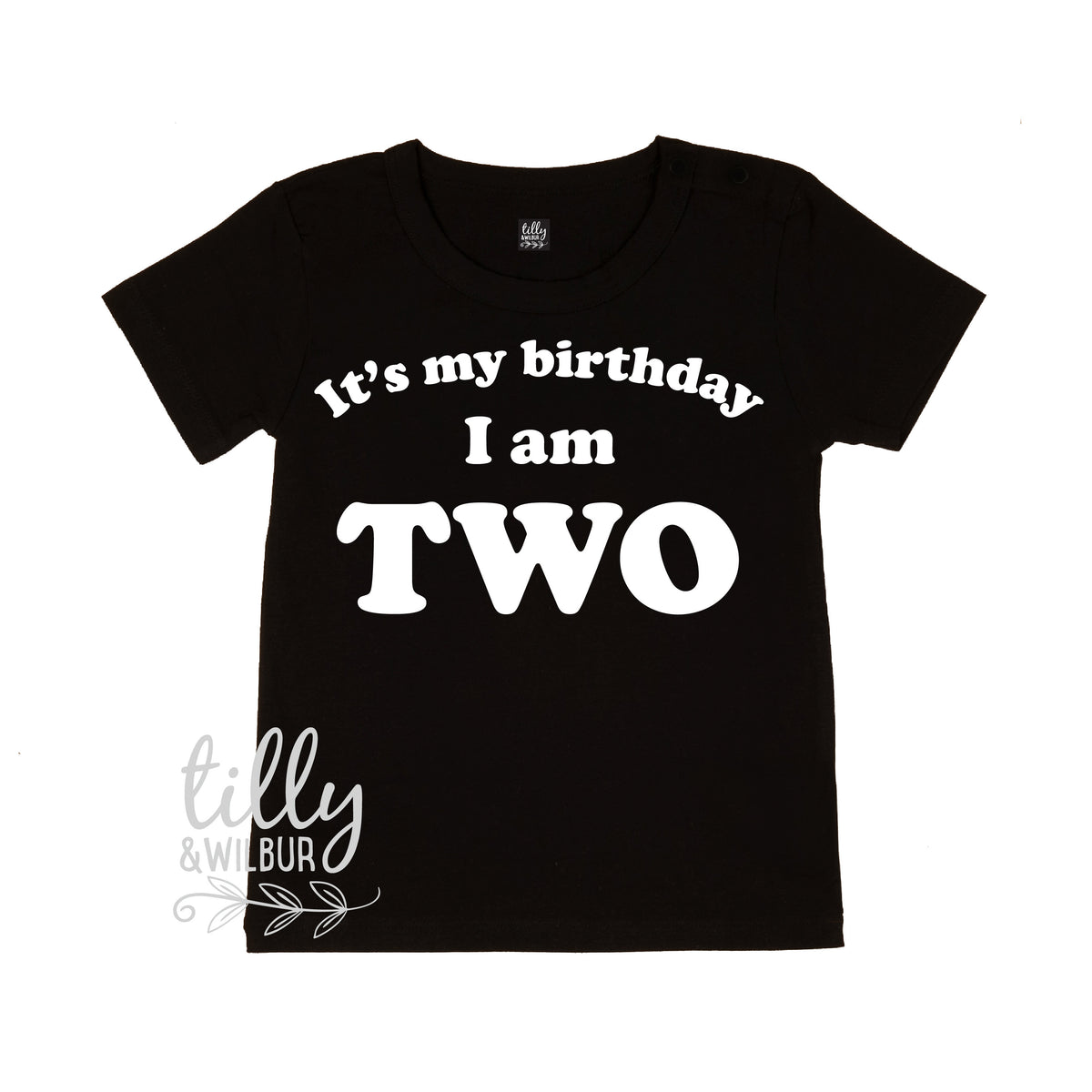 It&amp;#39;s My Birthday I Am Two T-Shirt, I am Two Shirt, 2nd Birthday T-Shirt, Second Birthday T-Shirt, Two Today Shirt, Kids 2nd Birthday T-Shirt