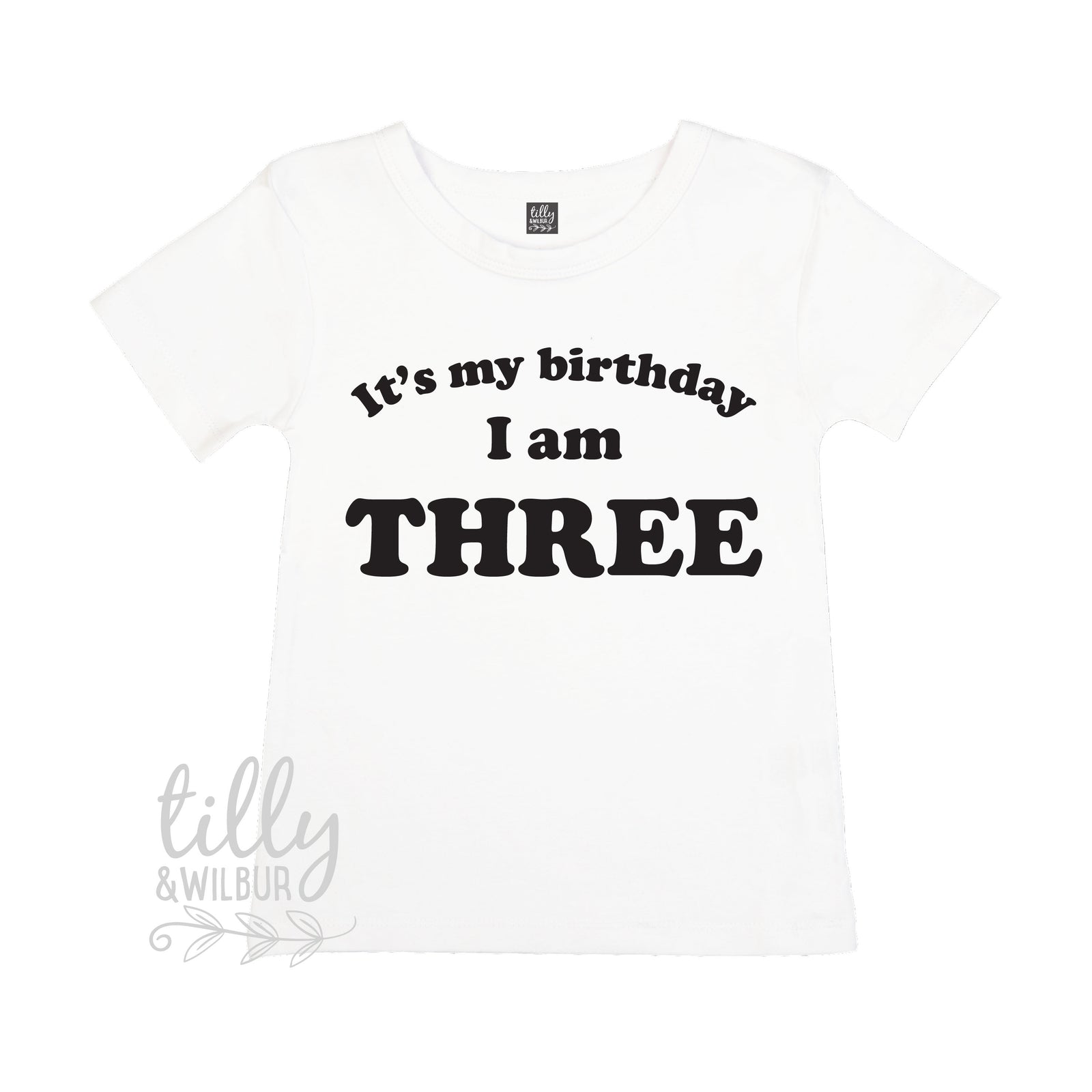 It's My Birthday I Am Three T-Shirt, I am Three Shirt, 3rd Birthday T-Shirt, Third Birthday T-Shirt, Three Today Shirt, Third Birthday Gift