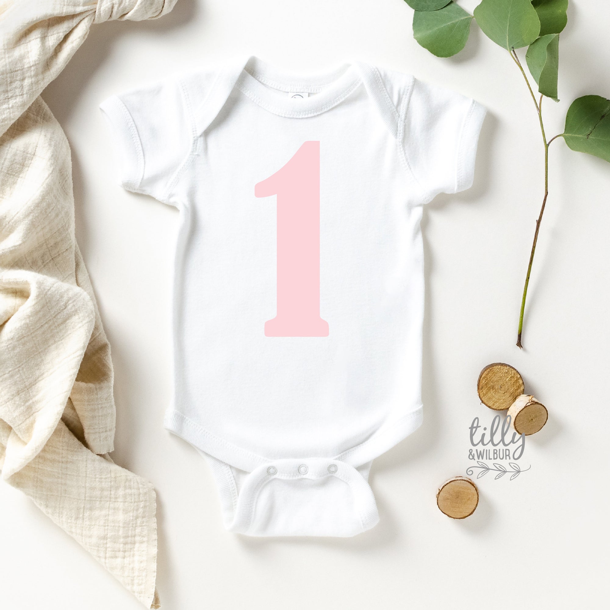 1st Birthday Bodysuit, First Birthday Bodysuit, 1st Birthday Gift, First Birthday Gift, One Today, Baby&#39;s First Birthday, Babys 1st Birthday