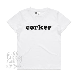 Corker Australia Day T-Shirt For Kids, Unisex Australia Day Gift, Australiana Gift, Australian Flag, Happy Australia Day T-Shirt, Aussie Tee