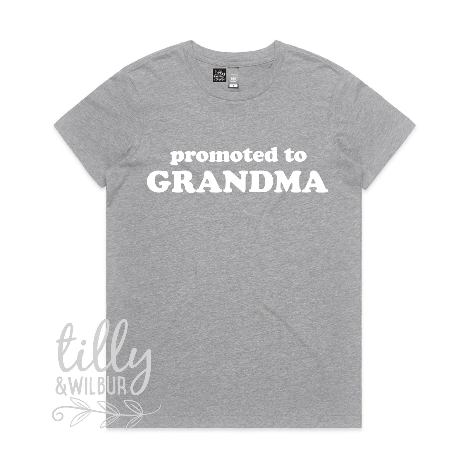 Promoted To Grandma T-Shirt, I'm Going To Be A Grandma Women's Shirt, Grandma Shirt, Granny Shirt, Nanny, Gran, Nan, Nanna Personalised