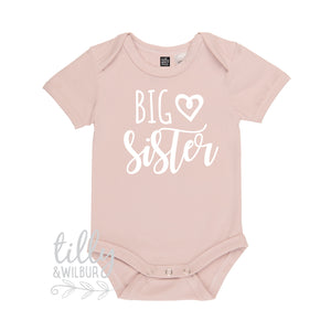 Big Sister Bodysuit, Big Sister Outfit, Big Sister Announcement, Big Sister T-Shirt, Pregnancy Announcement, Baby Shower Gift, New Big Sis