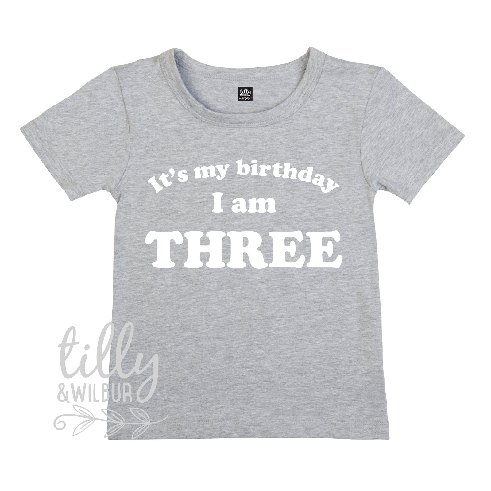It's My Birthday I Am Three T-Shirt, I am Three Shirt, 3rd Birthday T-Shirt, Third Birthday T-Shirt, Three Today Shirt, Third Birthday Gift