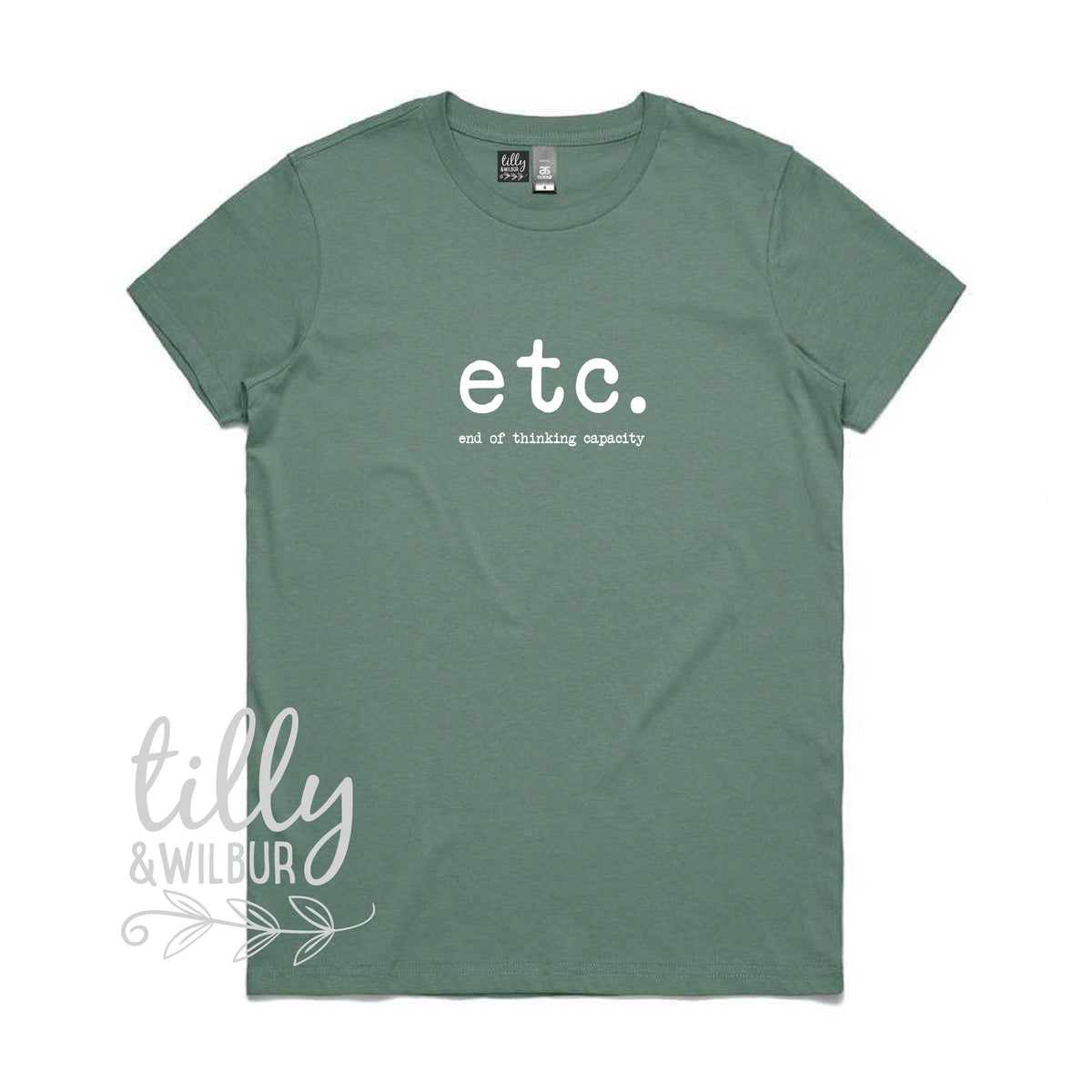 Etc. End Of Thinking Capacity Women's T-Shirt