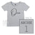 One Personalised Boys 1st Birthday T-Shirt, 1st Birthday Gift, First Birthday Tee, Name And Number 1 On Back Of Shirt, Cake Smash Outfit,
