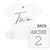 Two Personalised Boys 2nd Birthday T-Shirt, 2nd Birthday Gift, 2 Today Birthday Tee, Name And Number 2 On Back Of Shirt, Cake Smash Outfit,