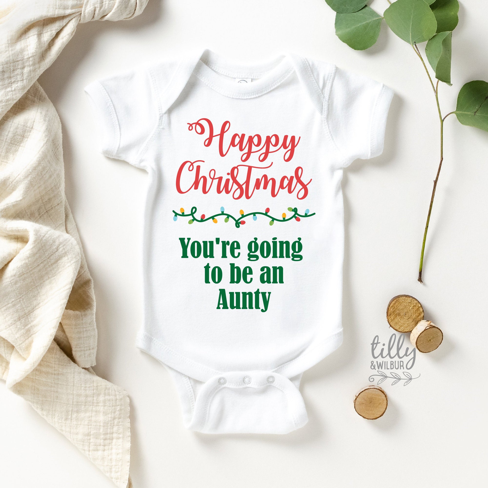 Happy Christmas You&#39;re Going To Be An Aunty, Niece Announcement, Nephew Announcement, Pregnancy Announcement, Aunty Gift, Auntie To Be Gift