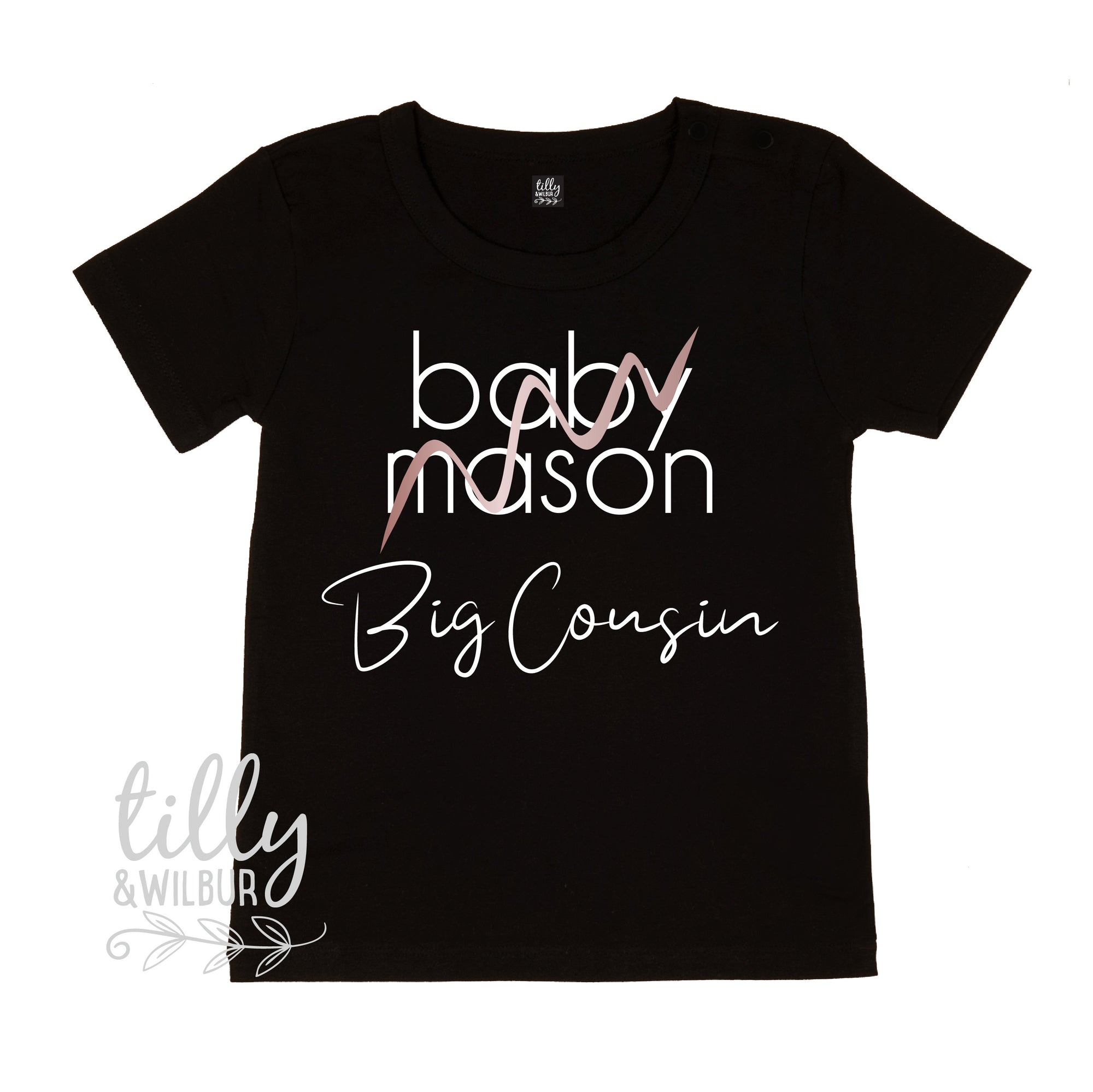 Promoted To Big Cousin T-Shirt, Personalised Big Cousin T-Shirt, I&#39;m Going To Be A Big Cousin, Unisex Cousin T-Shirt, Pregnancy Announcement
