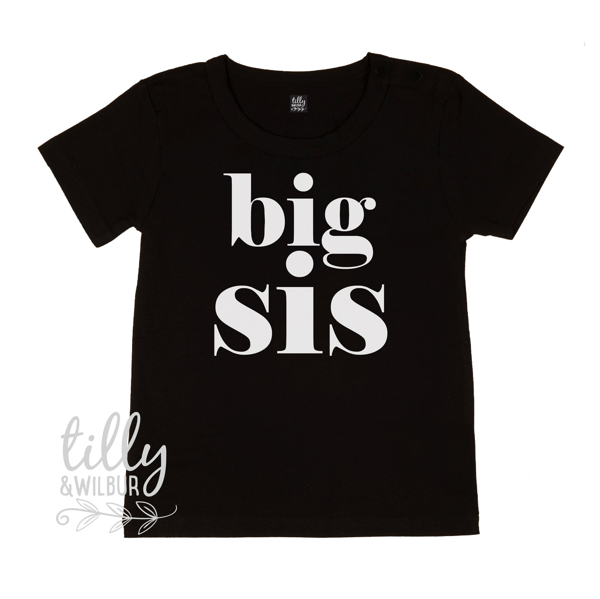 Big Sis T-Shirt, Big Sister Announcement, Big Sister Gift, Pregnancy Announcement Shirt, I&#39;m Going To Be A Big Sister Announcement T-Shirt