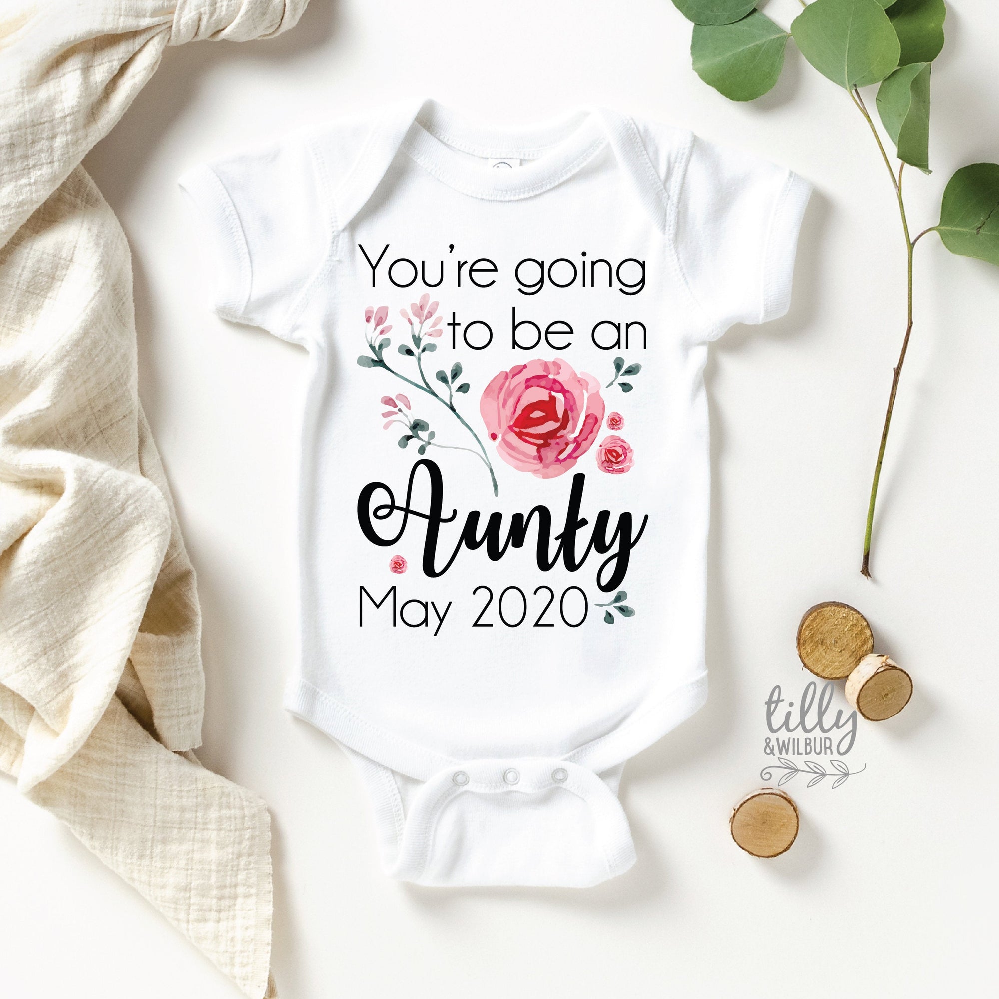 You&#39;re Going To Be An Aunty Pregnancy Announcement Baby Bodysuit, Auntie Announcement, Aunty Announcement, Aunt Announcement, How Does Aunty