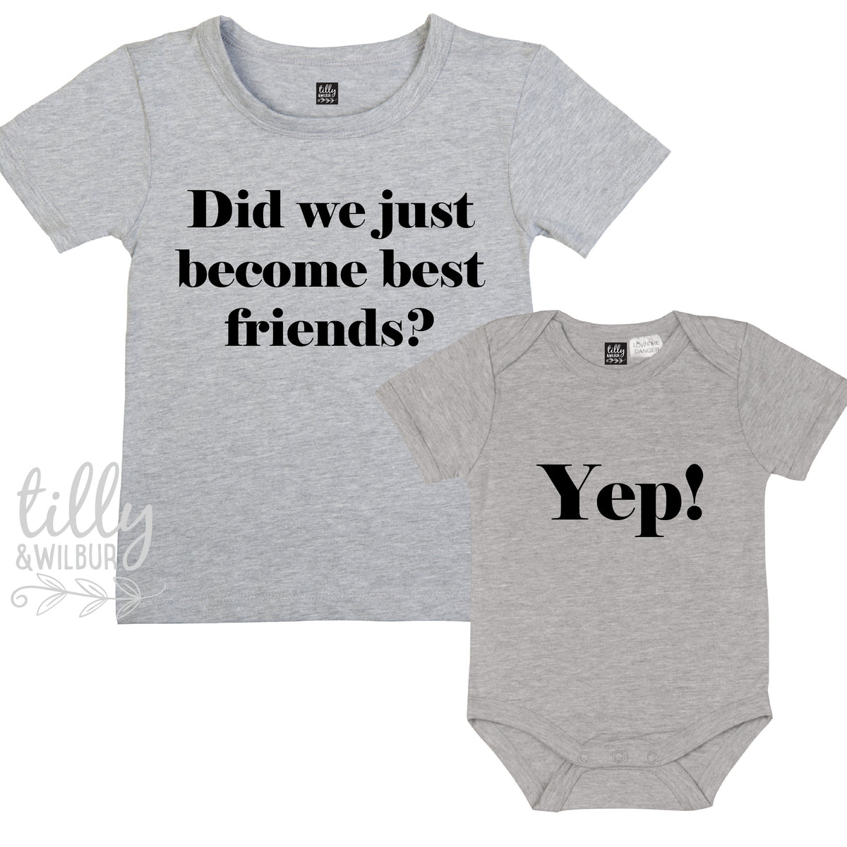 Did We just Become Best Friends? Yep! New Baby Brother Set, Big Brother Little Brother Set, Cousin Set, I&amp;#39;m Going To Be A Big Brother Shirt