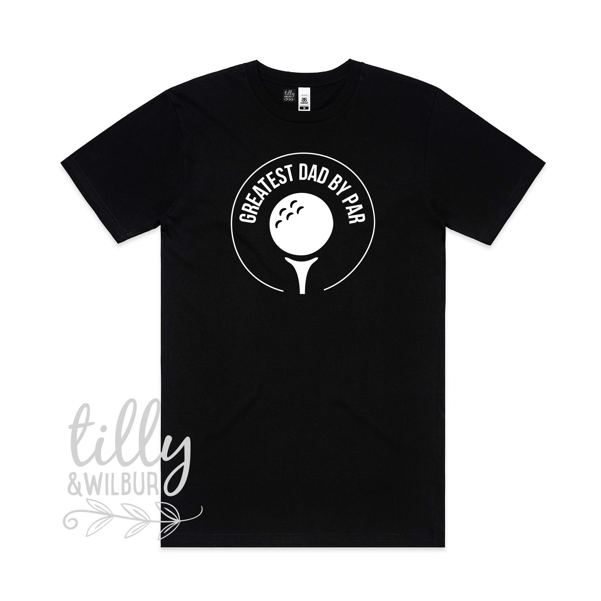 Greatest Dad By Par T-Shirt, Greatest Dad By Far T-Shirt, Dad T-Shirt, Golf Player T-Shirt, Birthday Gift For Men, Golf Gift, Father&#39;s Day