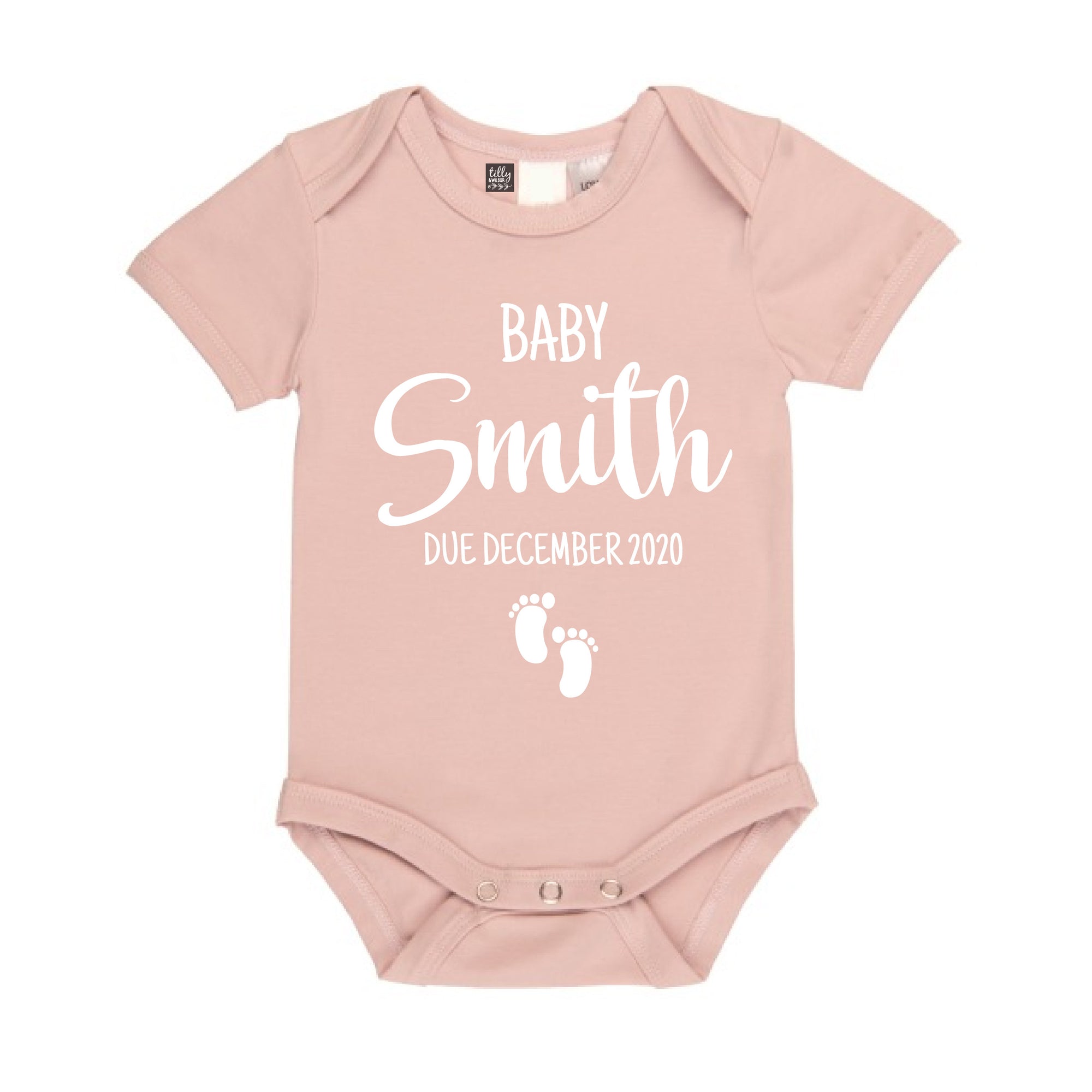 Personalised Baby Bodysuit For New Arrivals, Baby Gift, Newborn Gift, Personalised Baby Gift, Personalised Gift, Personalised Baby Clothes