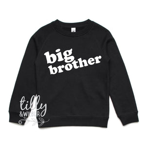 Big Bro Hoodie, Big Brother Jumper, I&#39;m Going To Be A Big Brother, Pregnancy Announcement Shirt, Big Bro Gift, Bro Sweatshirt, Boys Clothing