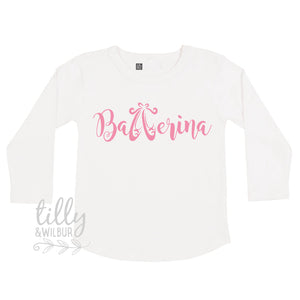 Ballerina Girls T-Shirt, Ballet Girls T-Shirt, Ballet T-Shirt For Girls, Girls Dance Gift, Girls Ballet Gift, Dancer T-Shirt, Ballet T-Shirt