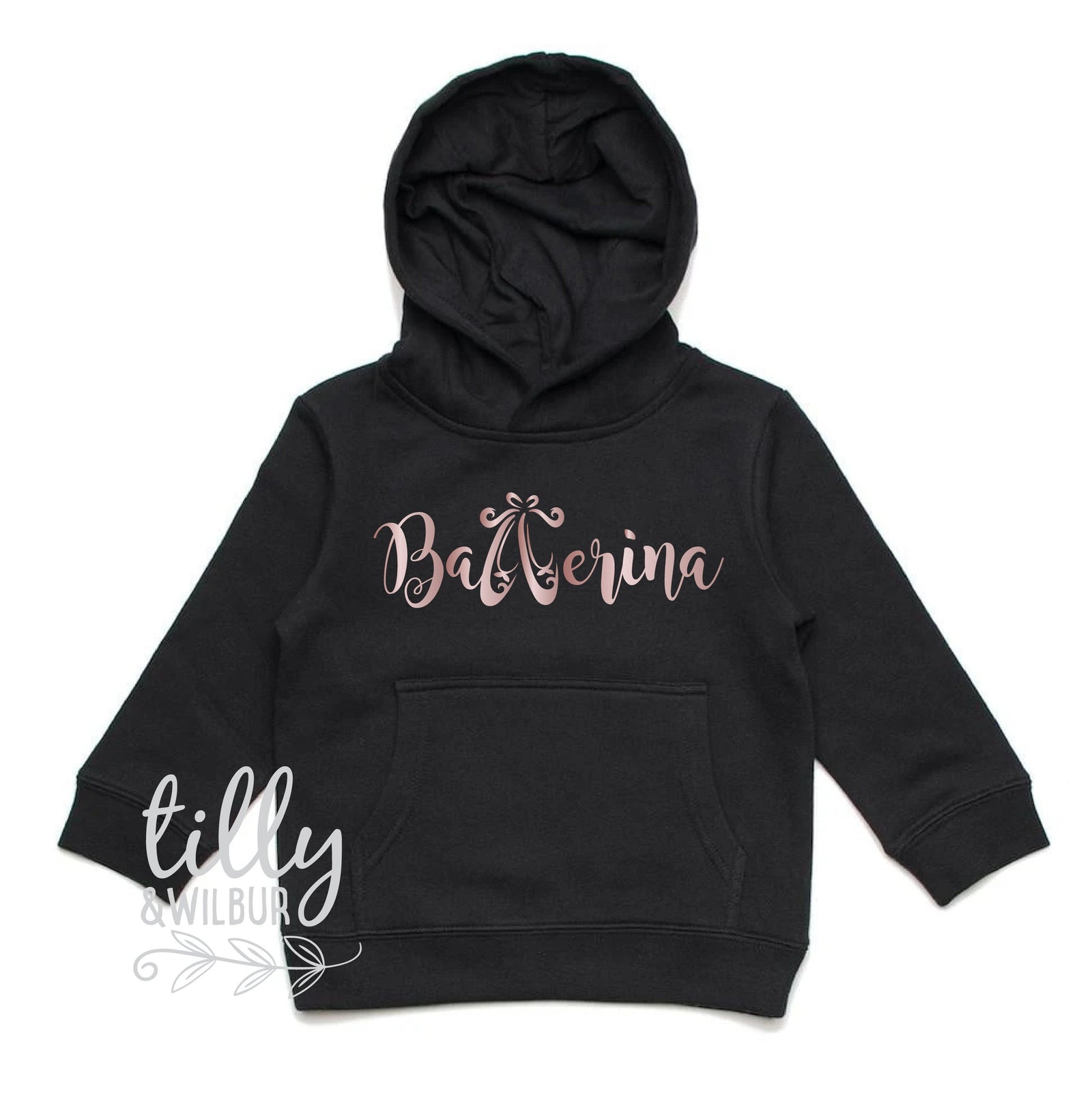 Ballerina Sweatshirt, Ballerina Hoodie, Ballerina Jumper, Warm Up, Girls Dance Gift, Girls Ballet Gift, Dancer Sweater, Ballet Warm Up Gift
