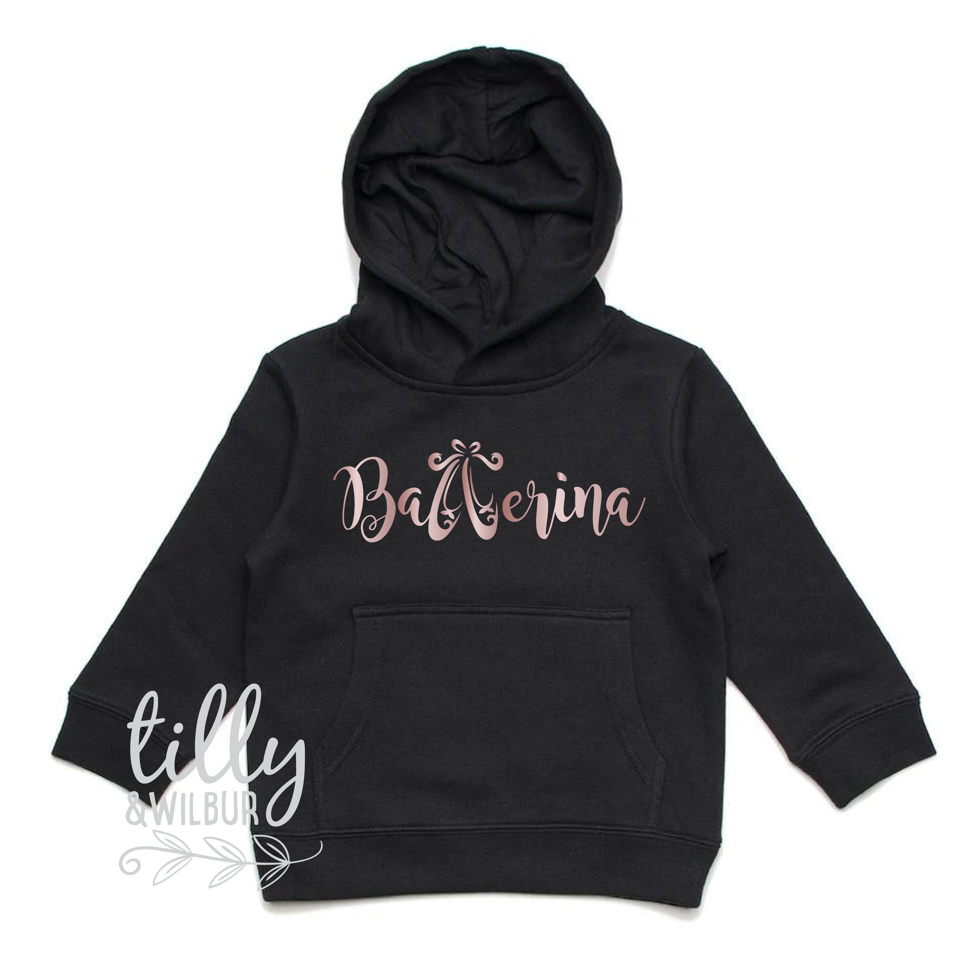Ballerina Sweatshirt, Ballerina Hoodie, Ballerina Jumper, Warm Up, Girls Dance Gift, Girls Ballet Gift, Dancer Sweater, Ballet Warm Up Gift