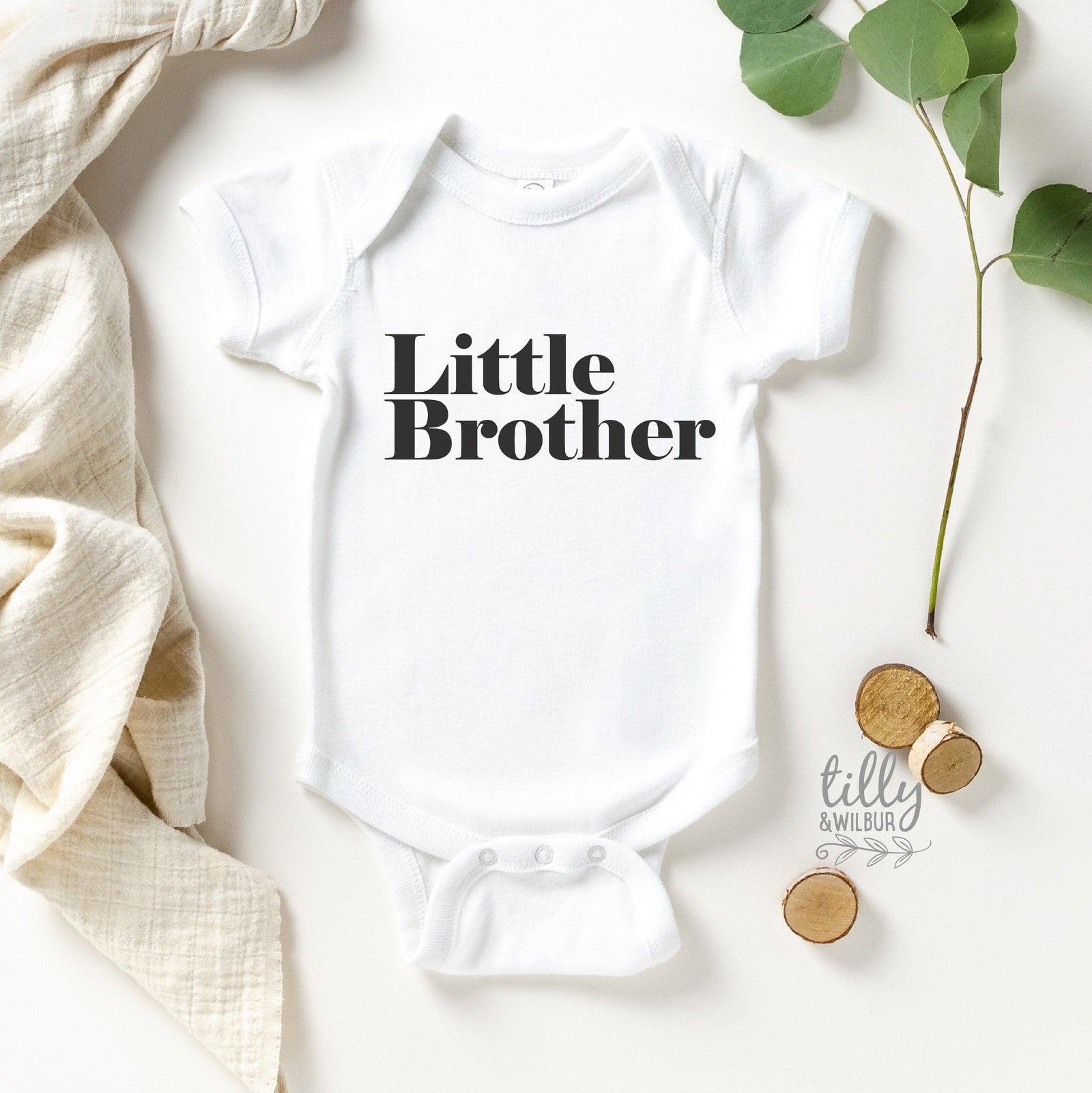 Little Brother Bodysuit, Little Bro Bodysuit, Lil' Brother Bodysuit, New Baby Brother, Newborn Gift, Baby Shower Gift, New Sibling, New Baby