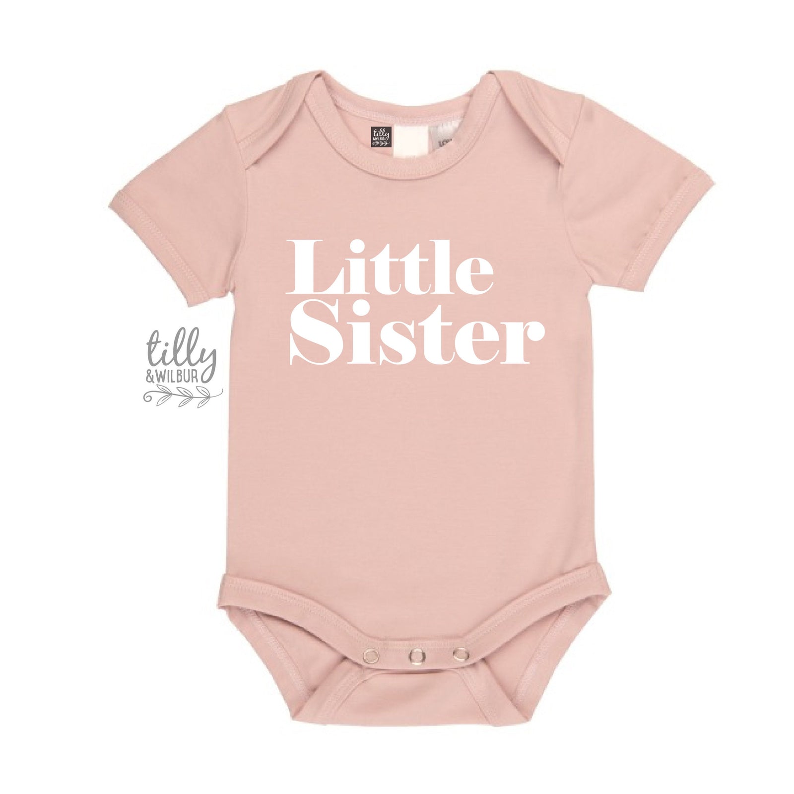 Little Sister Bodysuit, Little Sis Bodysuit, Lil Sister Bodysuit, Lil Sis Bodysuit, Newborn Gift, New Baby Sister Gift, Baby Shower Gift
