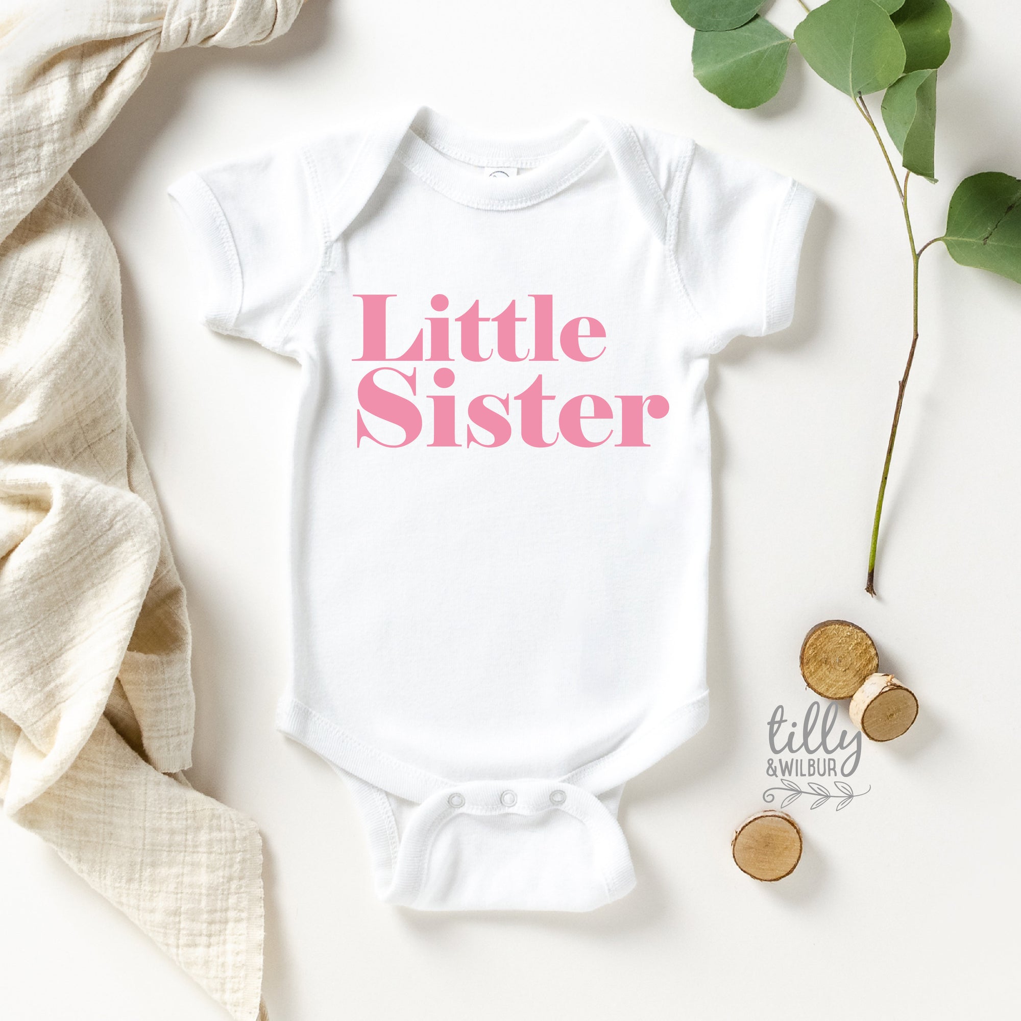 Little Sister Bodysuit, Little Sis Bodysuit, Lil Sister Bodysuit, Lil Sis Bodysuit, Newborn Gift, New Baby Sister Gift, Baby Shower Gift