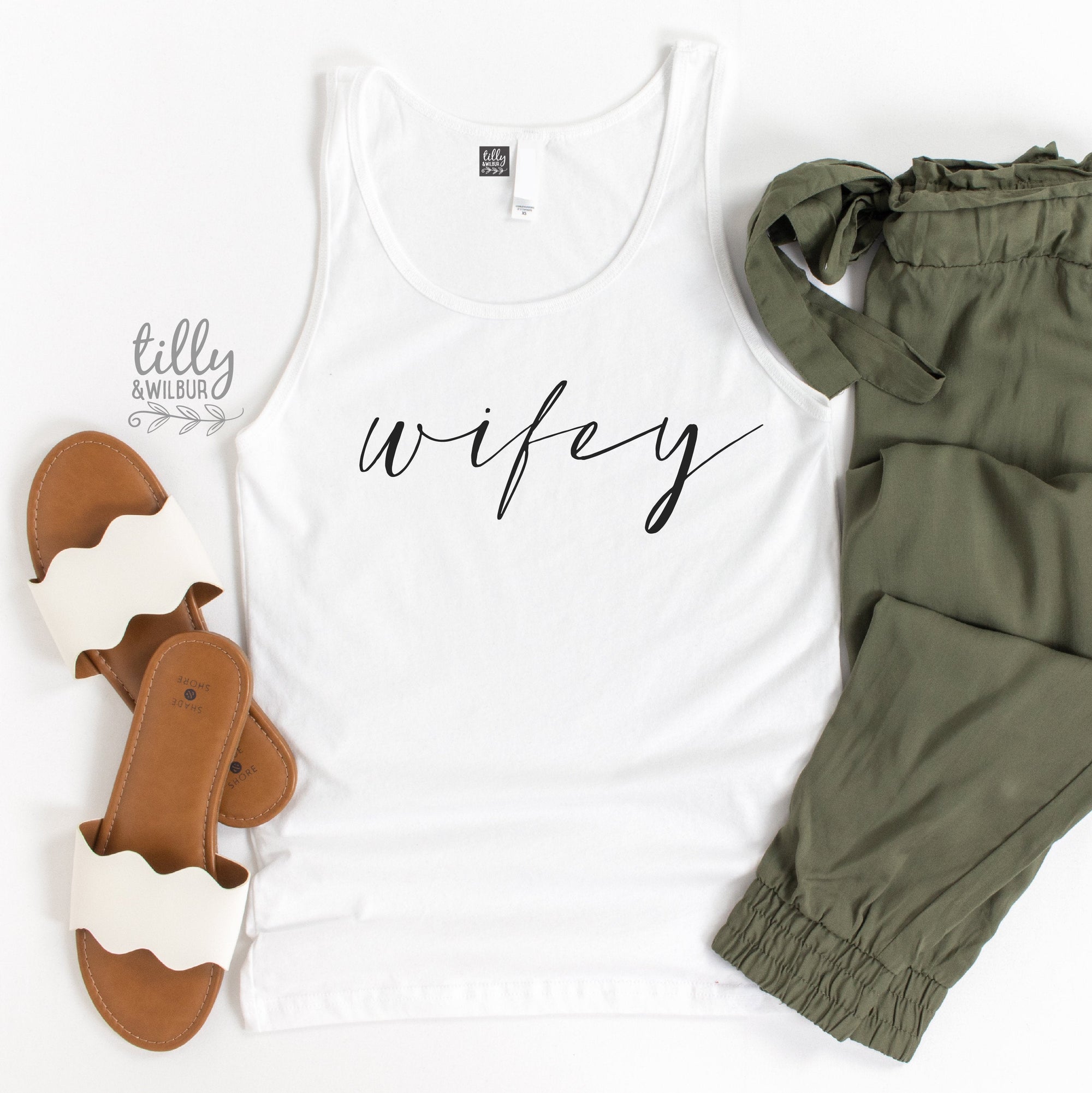 Wifey Singlet For New Bride, Wifey Tee, Newlyweds, Mr and Mrs Matchy Matchy Shirts, Honeymoon Outfits, Wedding Gift, His and Hers Clothing,
