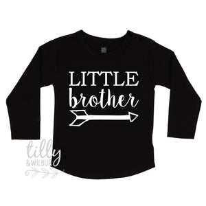 Little Brother T-Shirt, Add To Big Brother Little Brother Set, Lil Brother Shirt, Pregnancy Announcement T-Shirt, Sibling Shirt, Lil Bro