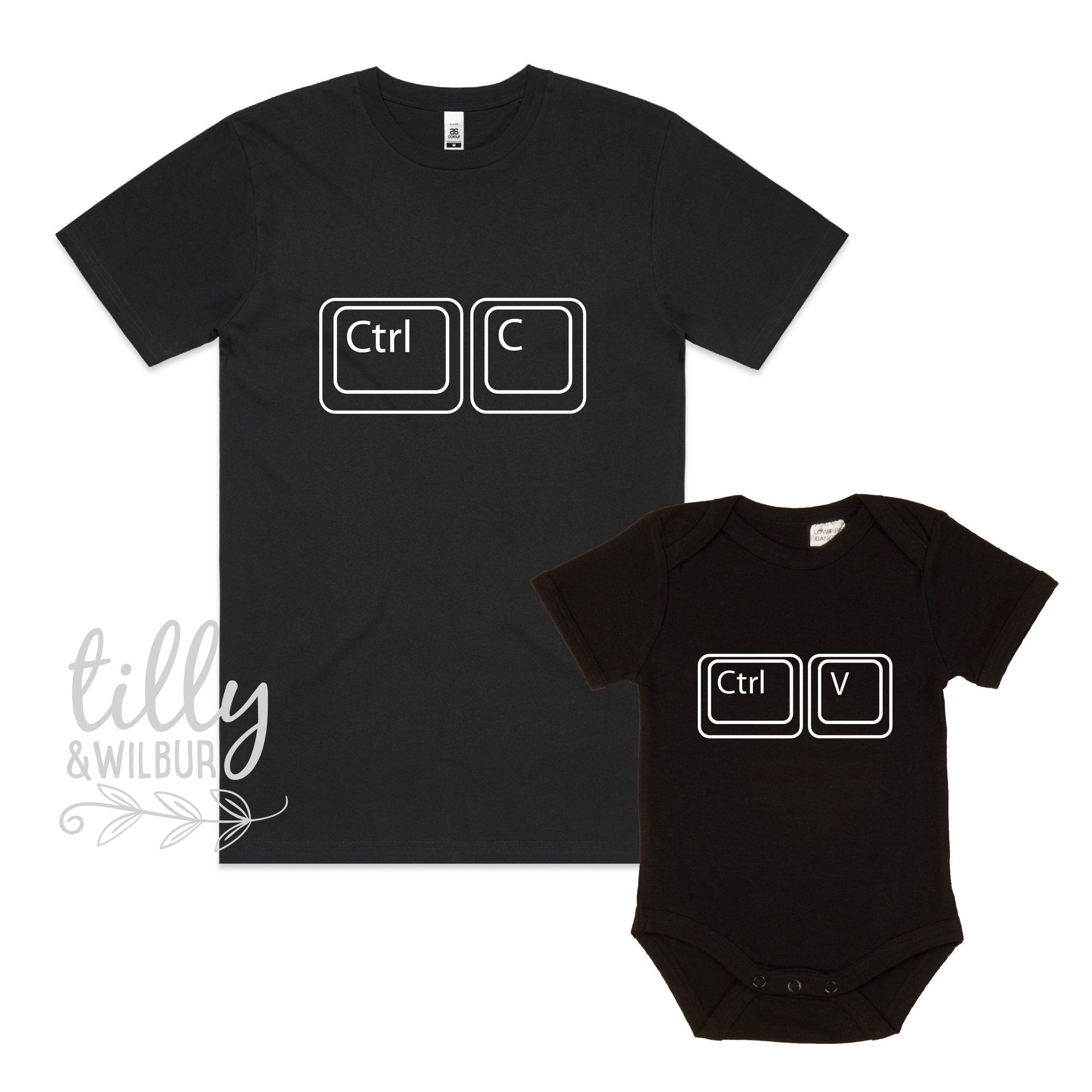 Copy Paste, Ctrl C Ctrl V, Father Son Matching Shirts, Matching Dad Baby, Matching Father And Son, Father&#39;s Day Gift, New Dad Gift, Matchy
