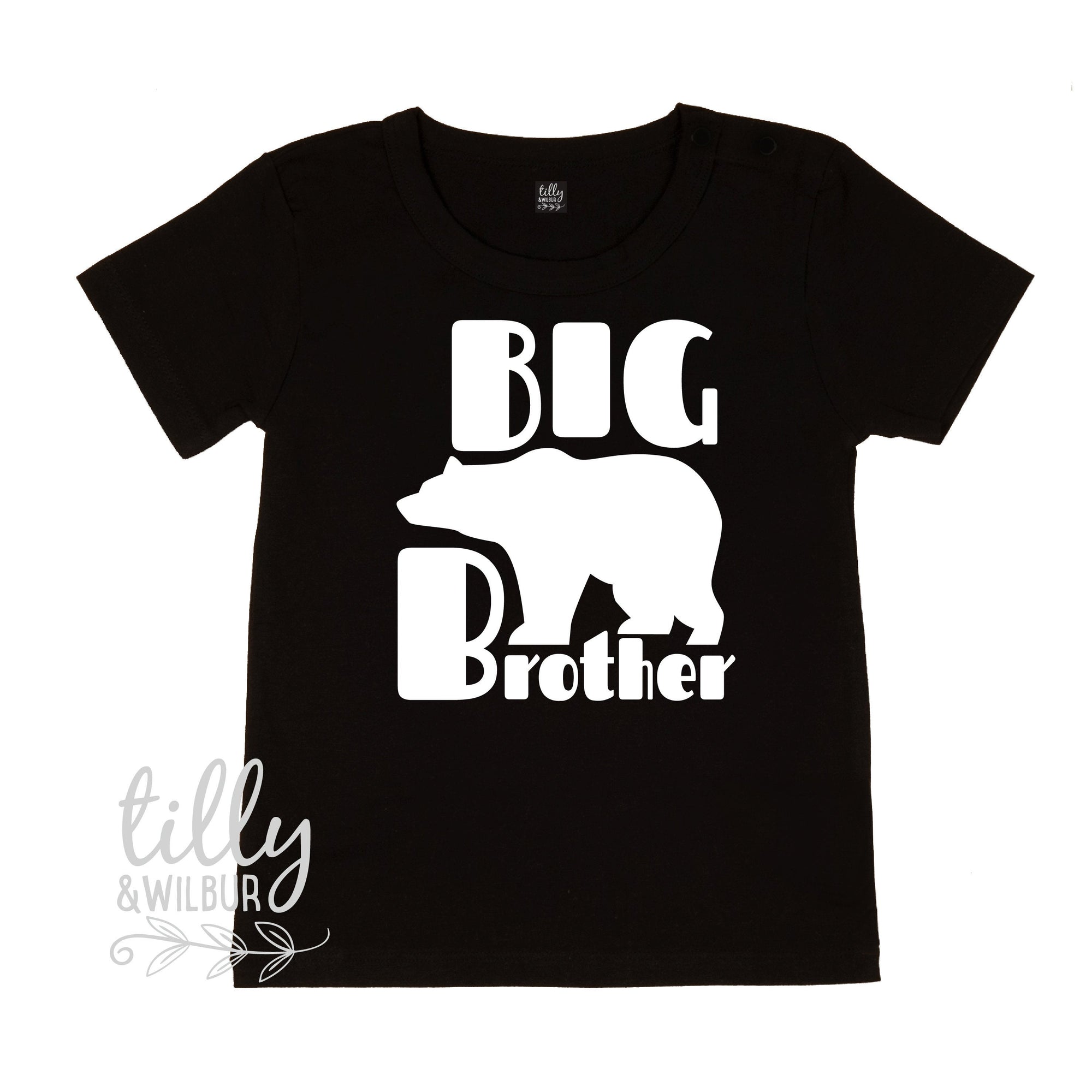 Big Brother Bear T-Shirt, Big Brother T-Shirt, I&#39;m Going To Be A Big Brother, Pregnancy Announcement Shirt, Brother Gift, Brother Bear Gift