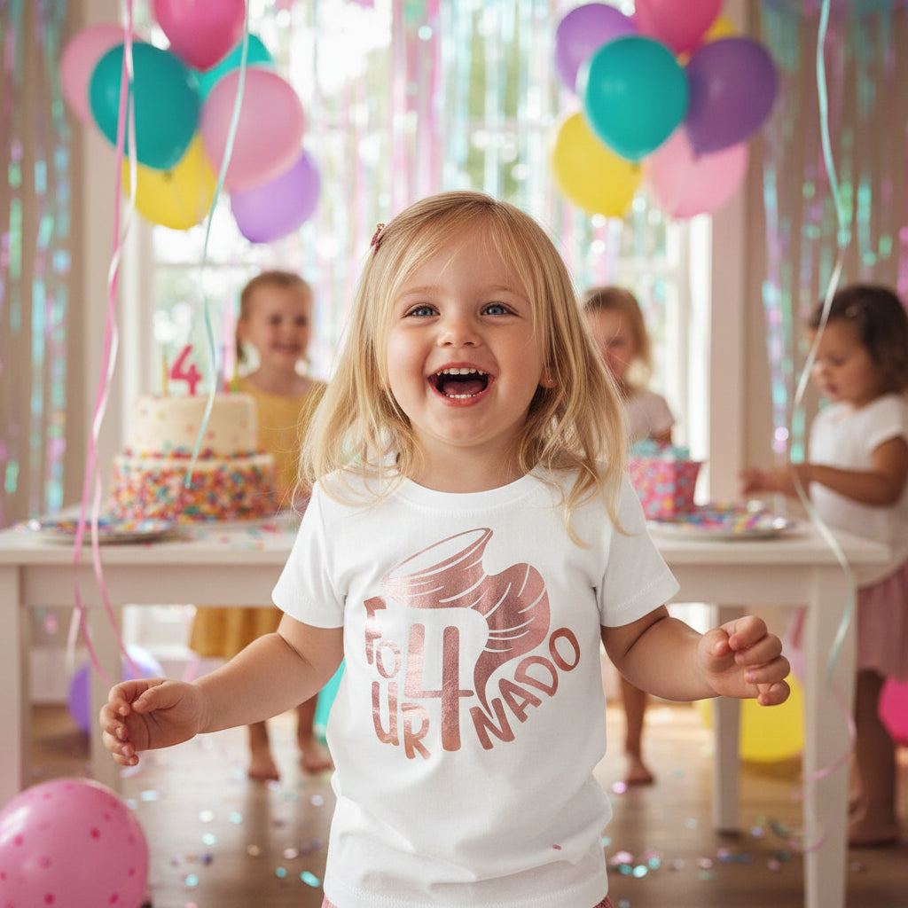 Fournado Birthday T-Shirt, Four Nado Birthday Shirt, 4th Birthday Gift, Four Birthday T-Shirt, 4th Birthday Tee, 4 Year Old Birthday Gift