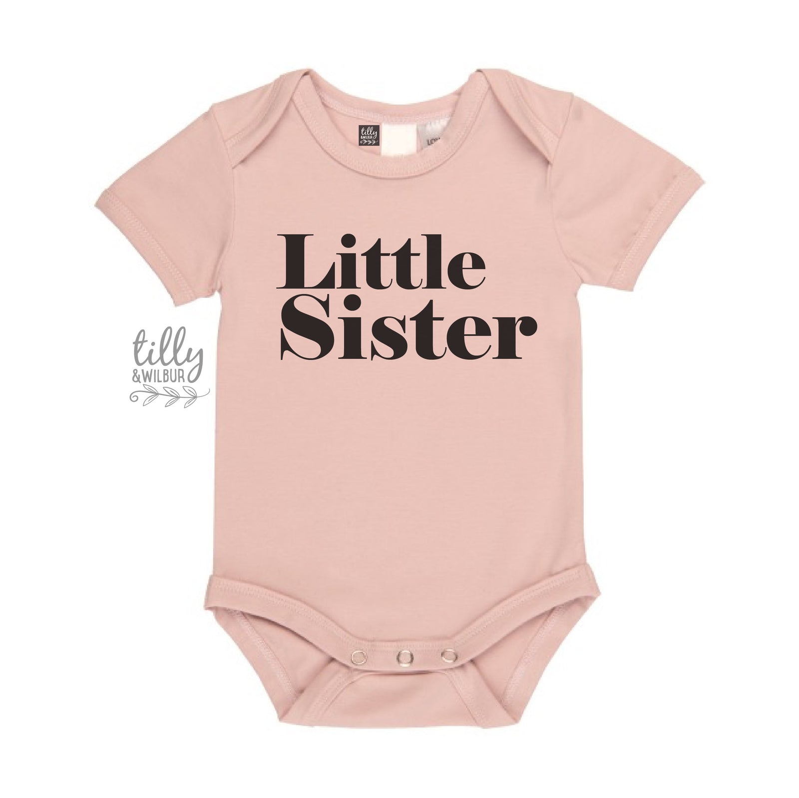 Little Sister Bodysuit, Little Sis Bodysuit, Lil Sister Bodysuit, Lil Sis Bodysuit, Newborn Gift, New Baby Sister Gift, Baby Shower Gift