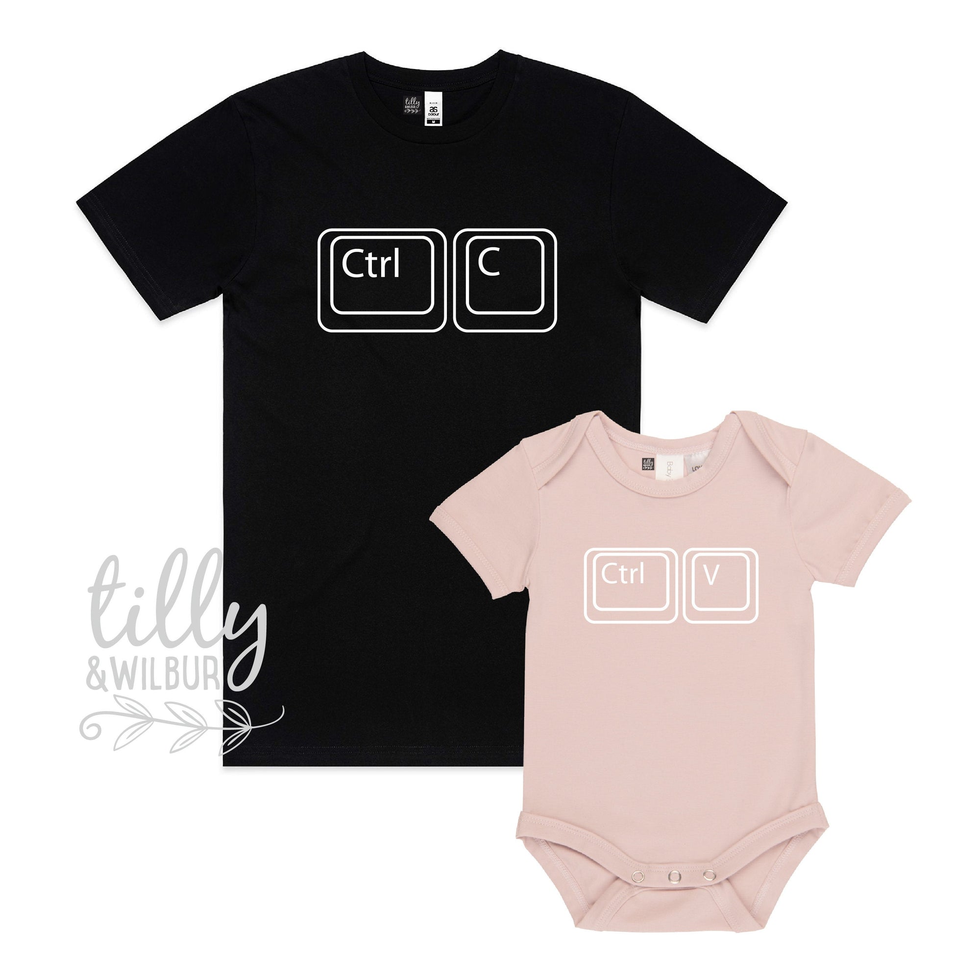 Copy Paste, Ctrl C Ctrl V, Father Son Matching Shirts, Matching Dad Baby, Matching Father And Son, Father&#39;s Day Gift, New Dad Gift, Matchy
