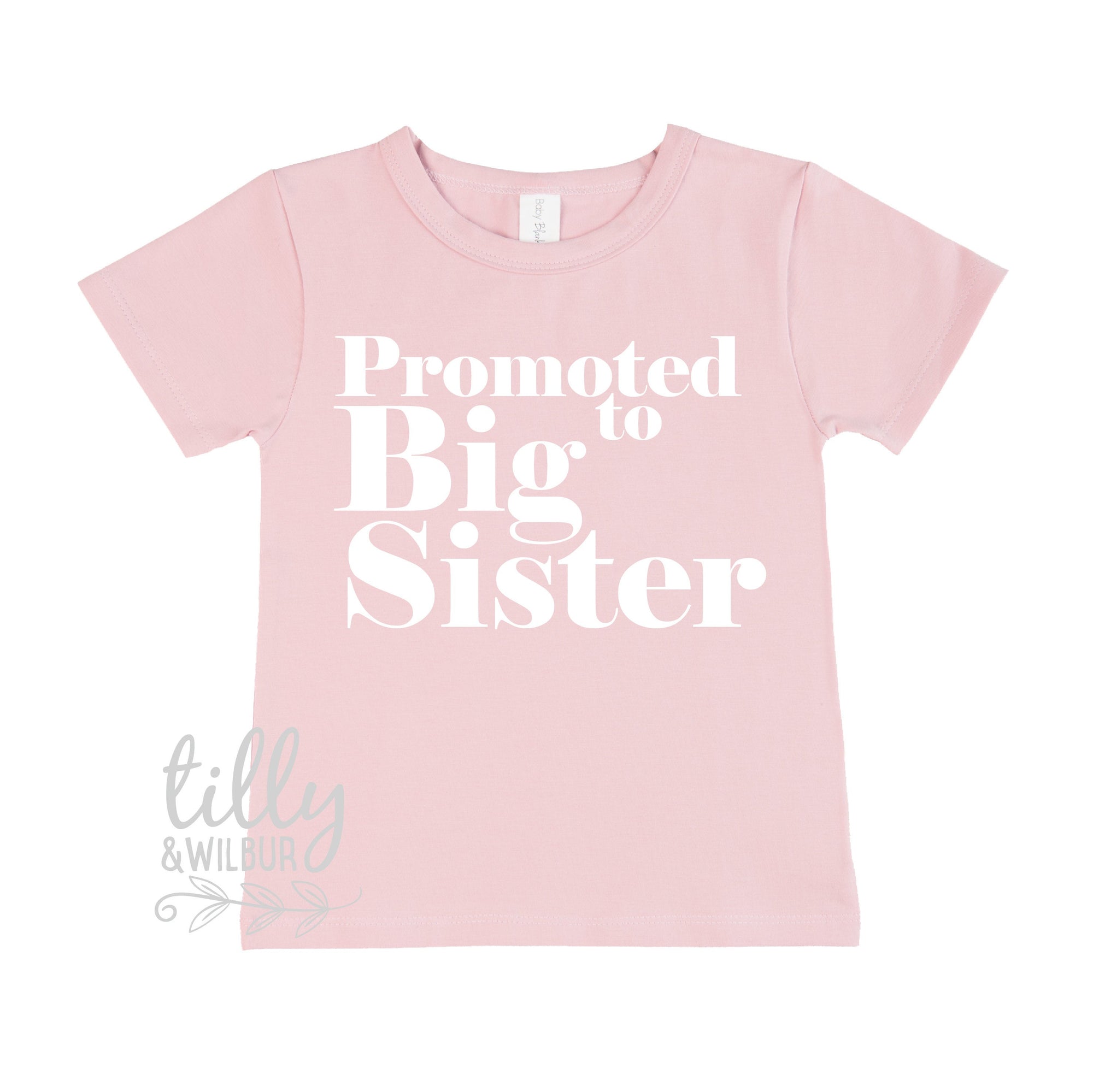 Promoted To Big Sister T-Shirt, Big Sis T-Shirt,  Big Sister Gift, Pregnancy Announcement Shirt, I&#39;m Going To Be A Big Sister T-Shirt, Sis