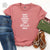 Monday Tuesday Wednesday Thursday Friday Blink Monday Women&#39;s T-Shirt, Funny Tee, Mum Shirt, Mother&#39;s Day Gift, Women&#39;s Clothing, Humour