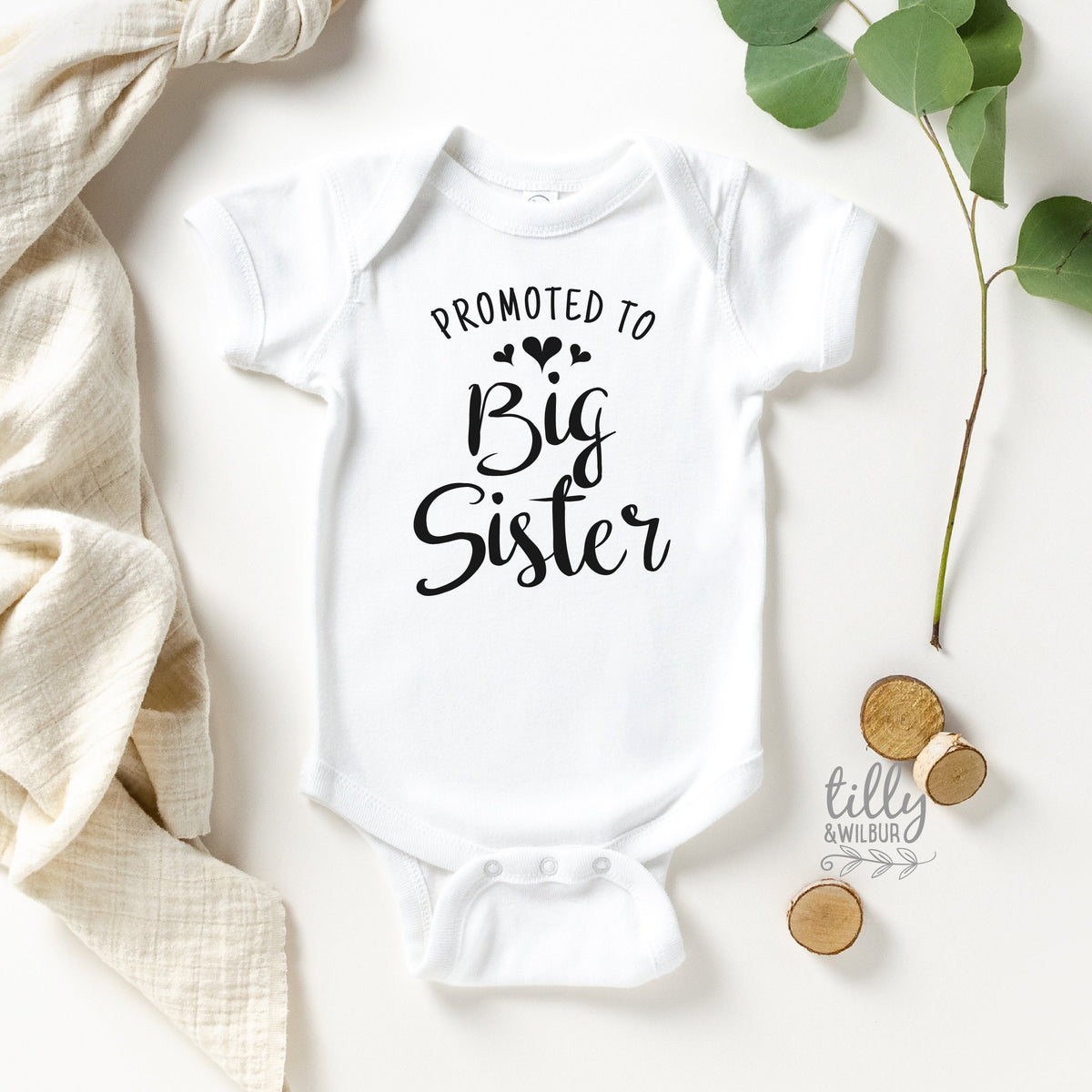 Promoted To Big Sister Bodysuit, Big Sis Bodysuit,  Big Sister Gift, Pregnancy Announcement Romper, I&amp;#39;m Going To Be A Big Sister, Sister
