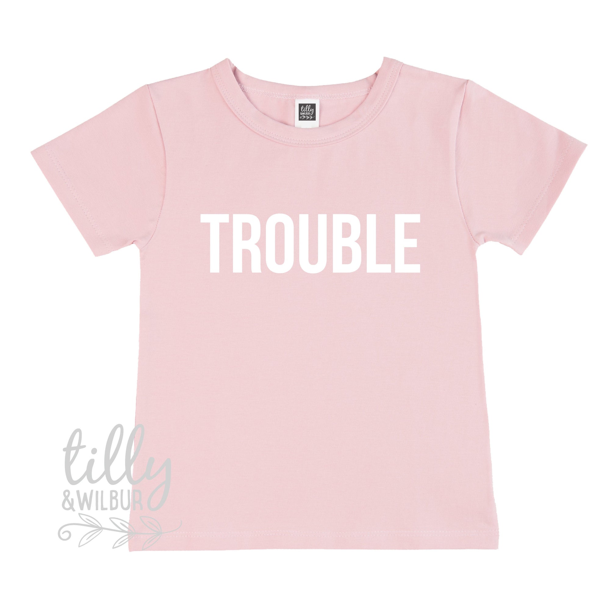 Trouble Maker, Trouble Father Son, Daddy Daughter Matching Shirts, Matching Dad And Baby, Father&#39;s Day Gift, Newborn Gift, New Dad T-Shirt