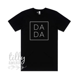 DADA T-Shirt, Matching Family T-Shirts, Dada Mama Big Sis Lil Sis Big Bro Lil Bro Baby, Dad T-Shirt, Daddy T-Shirt, New Dad Gift, Family Tee