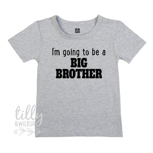 I&#39;m Going To Be A Big Brother Pregnancy Announcement Shirt, Big Brother T-shirt, Promoted To Big Brother, Brother Gift, Big Brother Shirt
