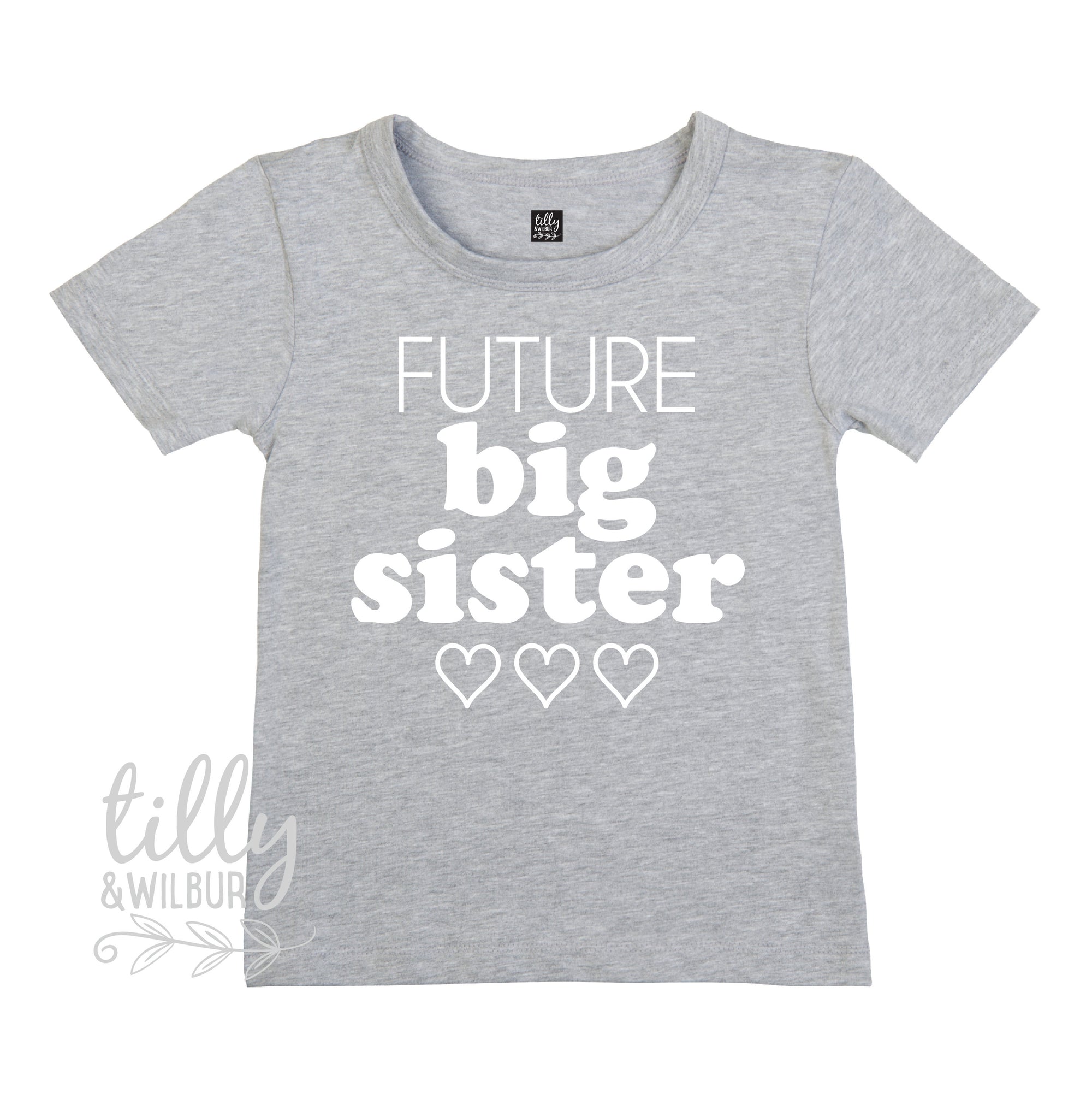 Future Big Sister T-Shirt, Big Sister Announcement, Big Sister Gift, Pregnancy Announcement Shirt, I&#39;m Going To Be A Big Sister Announcement