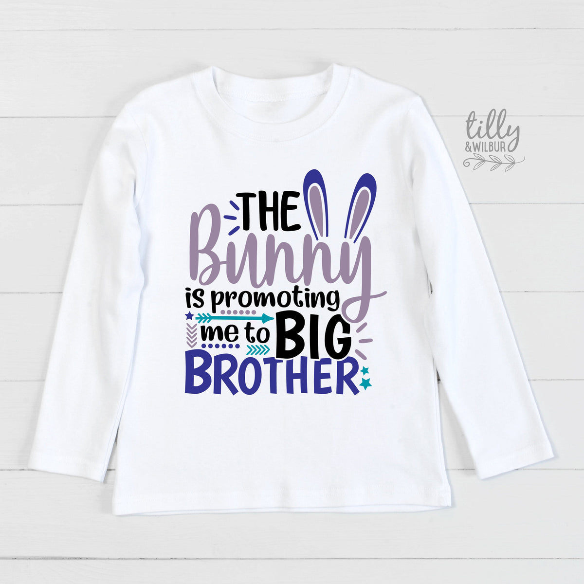 The Bunny Is Promoting Me To Big Brother T-Shirt, Easter Pregnancy Announcement T-Shirt, Easter T-Shirt, Boys Easter Gift, Easter Shirt